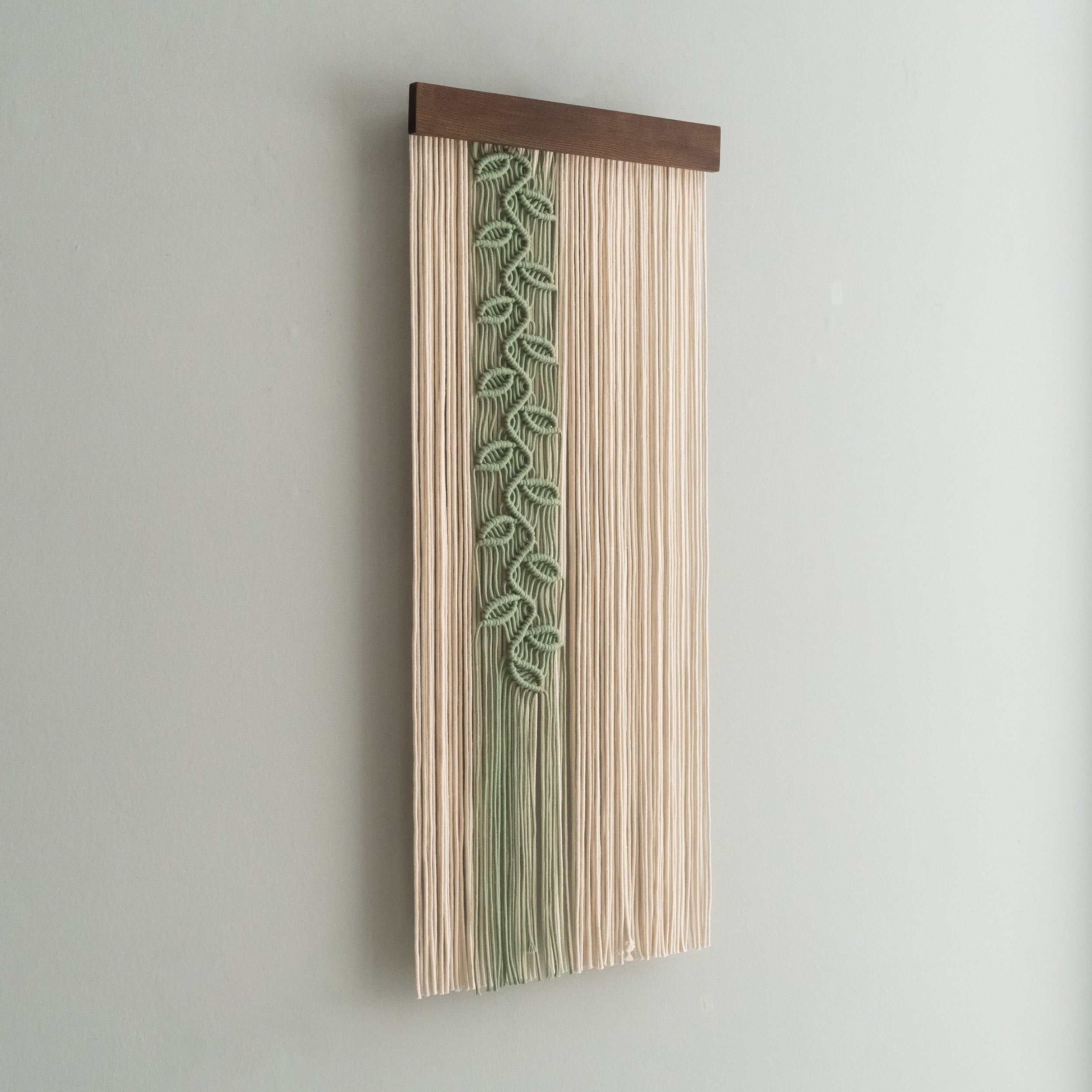 Macrame Leaf Vine Wall Hanging Boho Decor V95