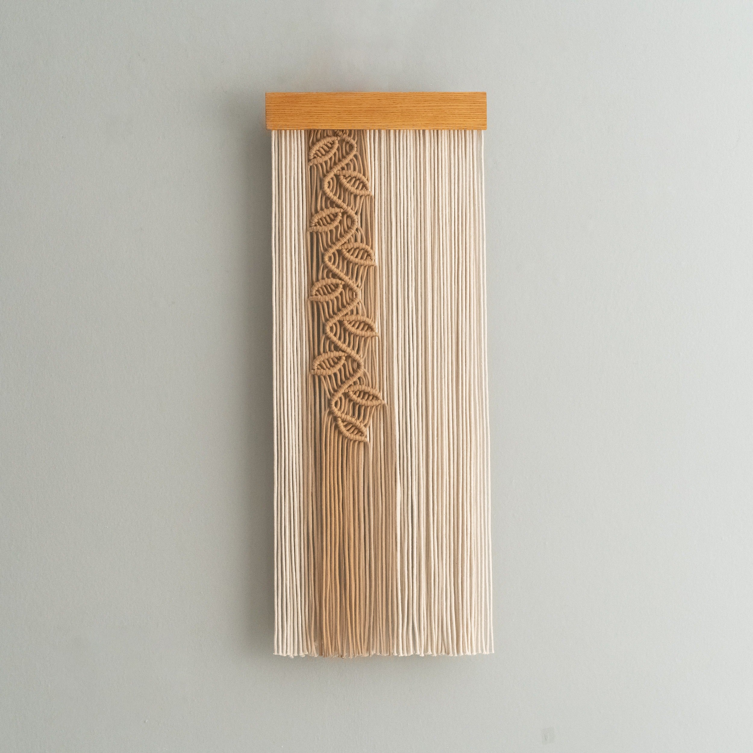 Macrame Leaf Vine Wall Hanging Boho Decor V95