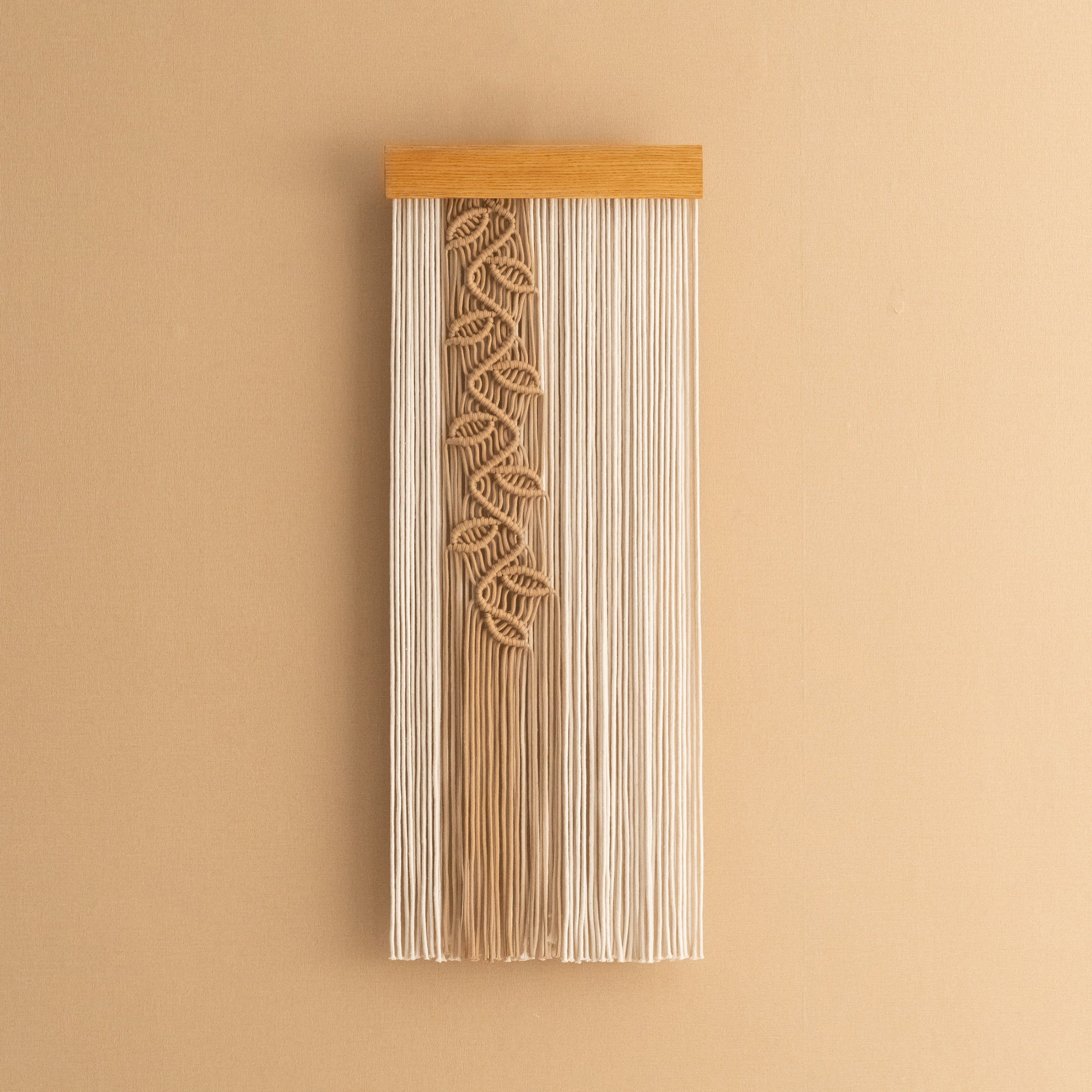 Macrame Leaf Vine Wall Hanging Boho Decor V95