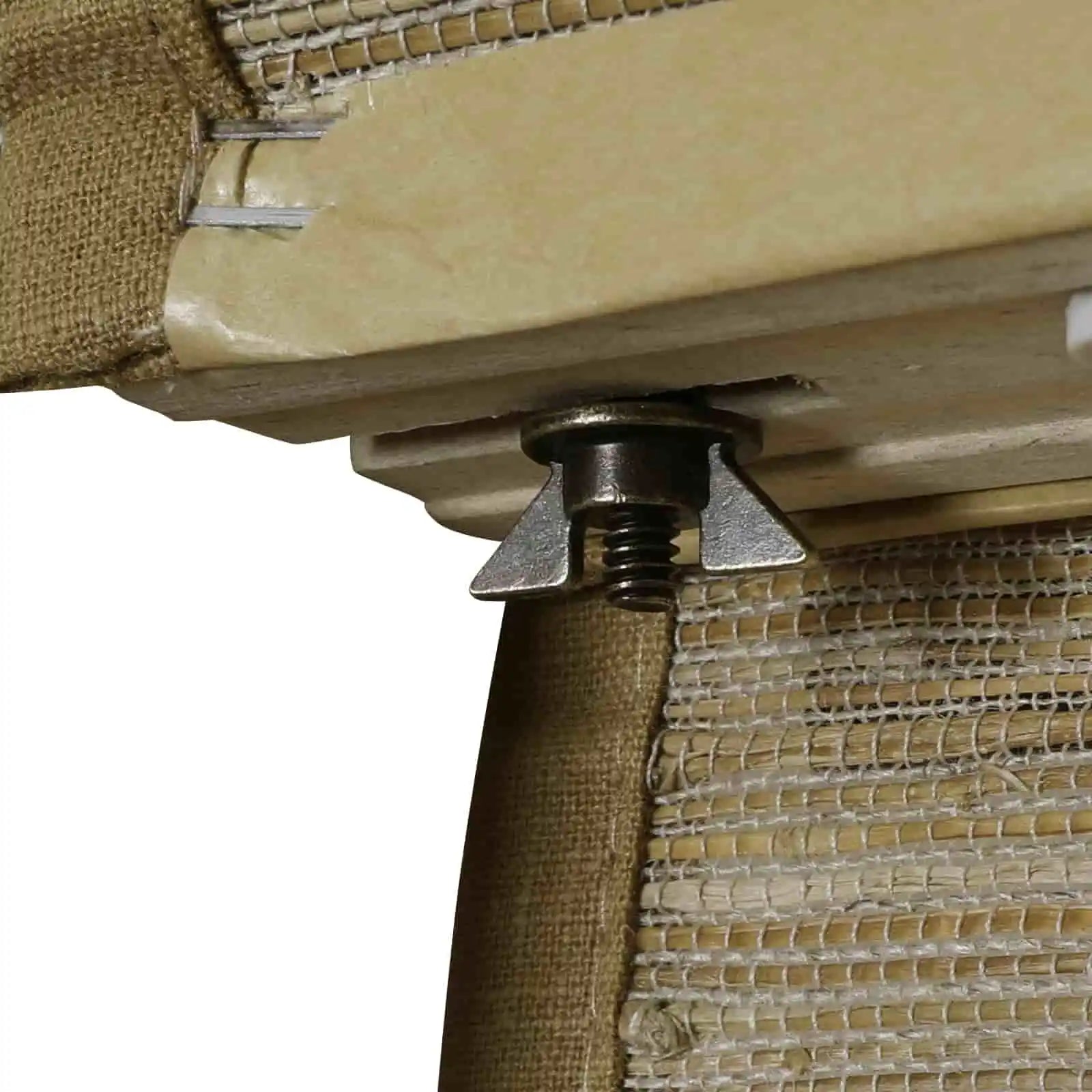 Rae Natural Jute Flax Woven Shade - Khaki TWOPAGES CURTAINS