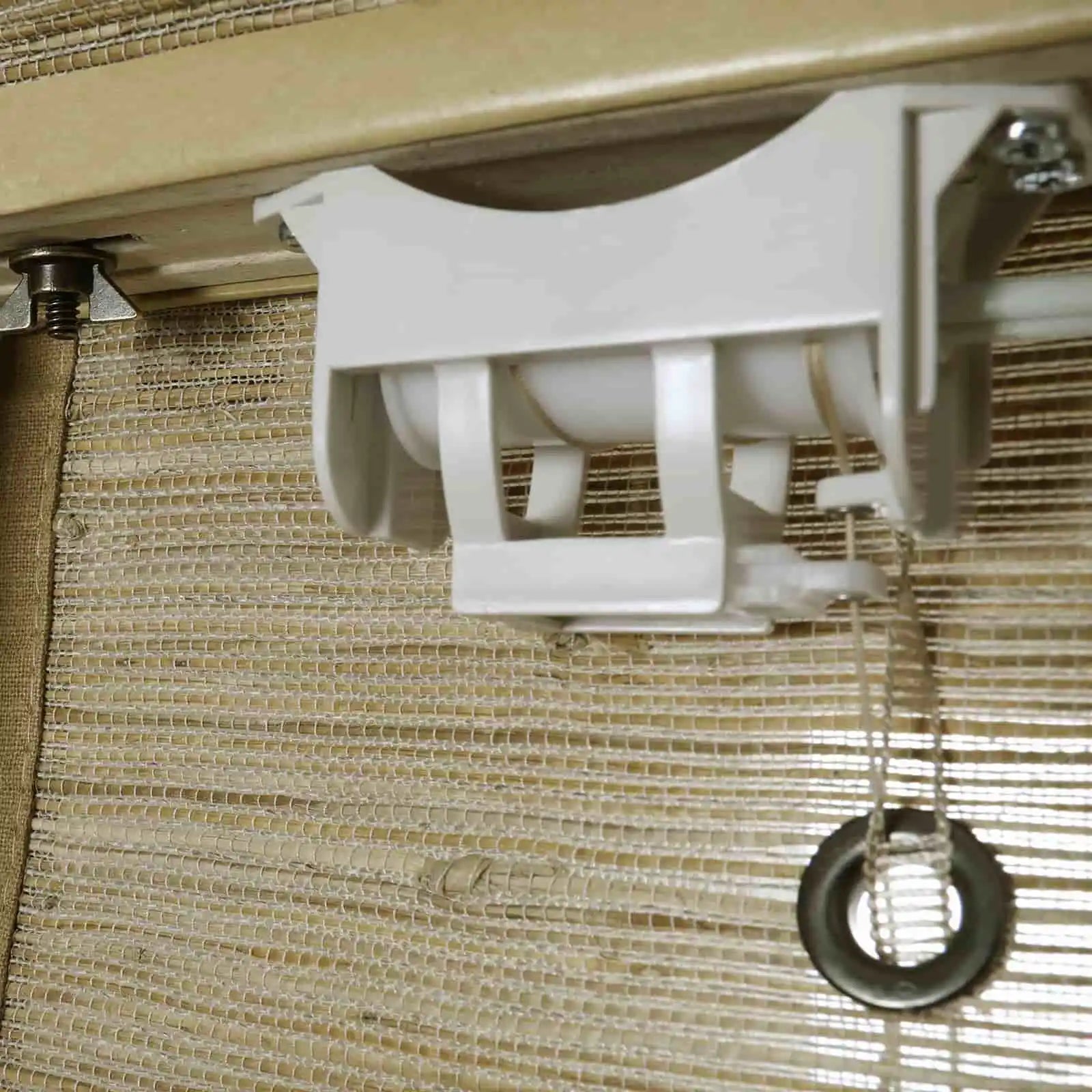 Rae Natural Jute Flax Woven Shade - Khaki TWOPAGES CURTAINS