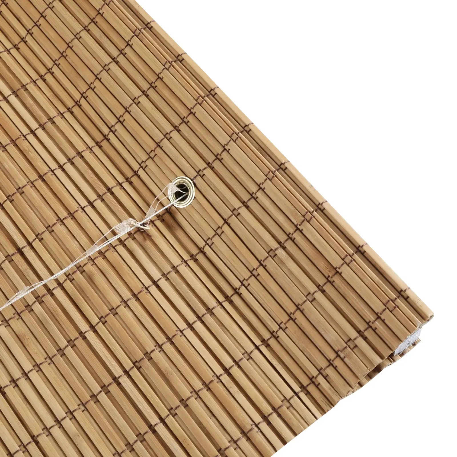 Sybil Bamboo Roman Shade - Flax TWOPAGES CURTAINS