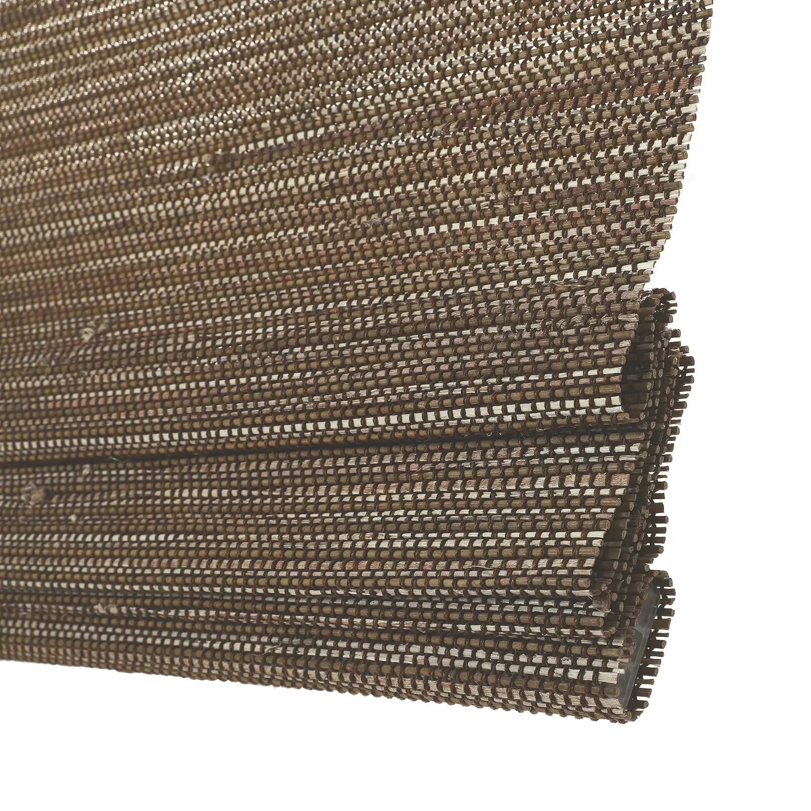 Natural Ramie Bamboo Woven Shade - Brown TWOPAGES CURTAINS