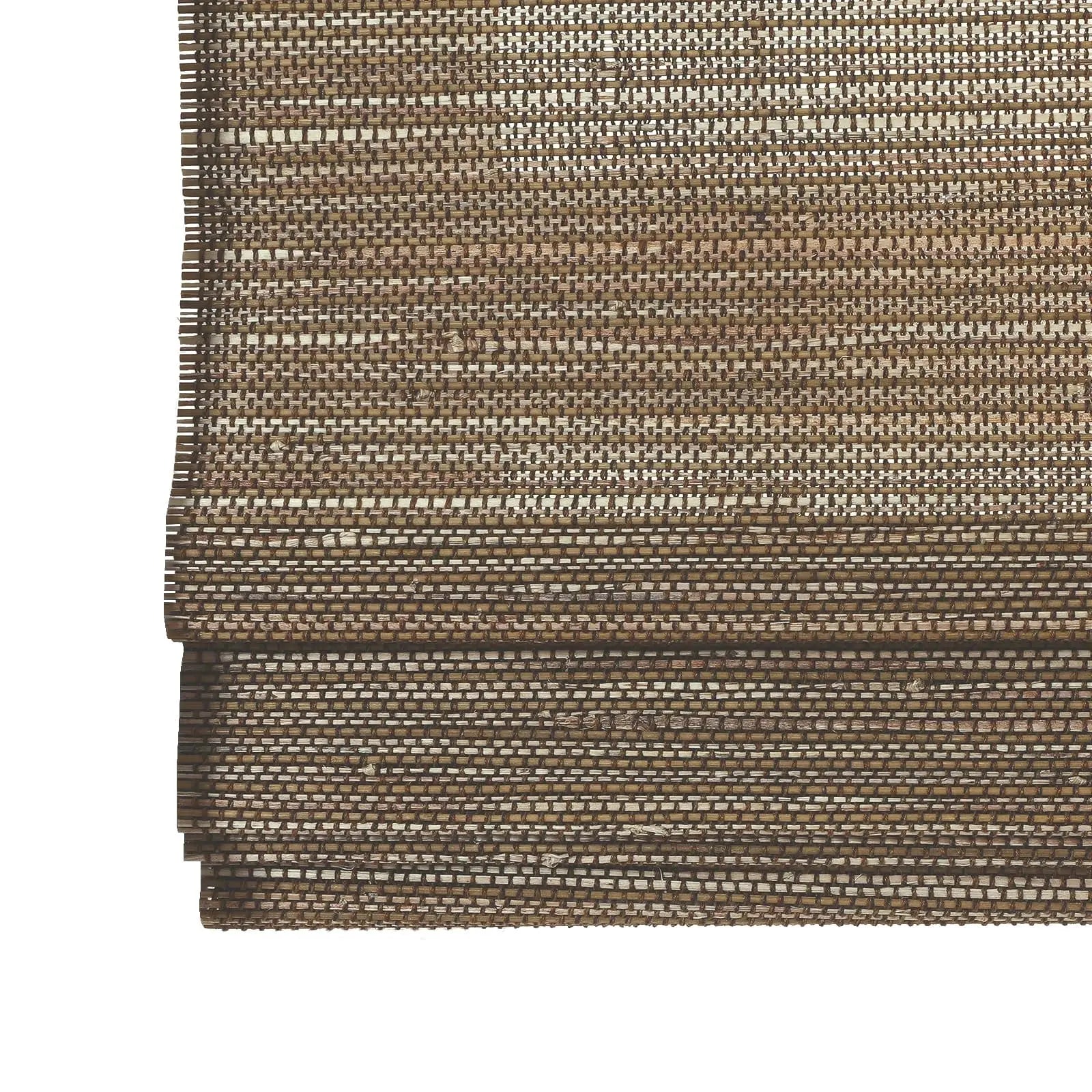 Natural Ramie Bamboo Woven Shade - Brown TWOPAGES CURTAINS