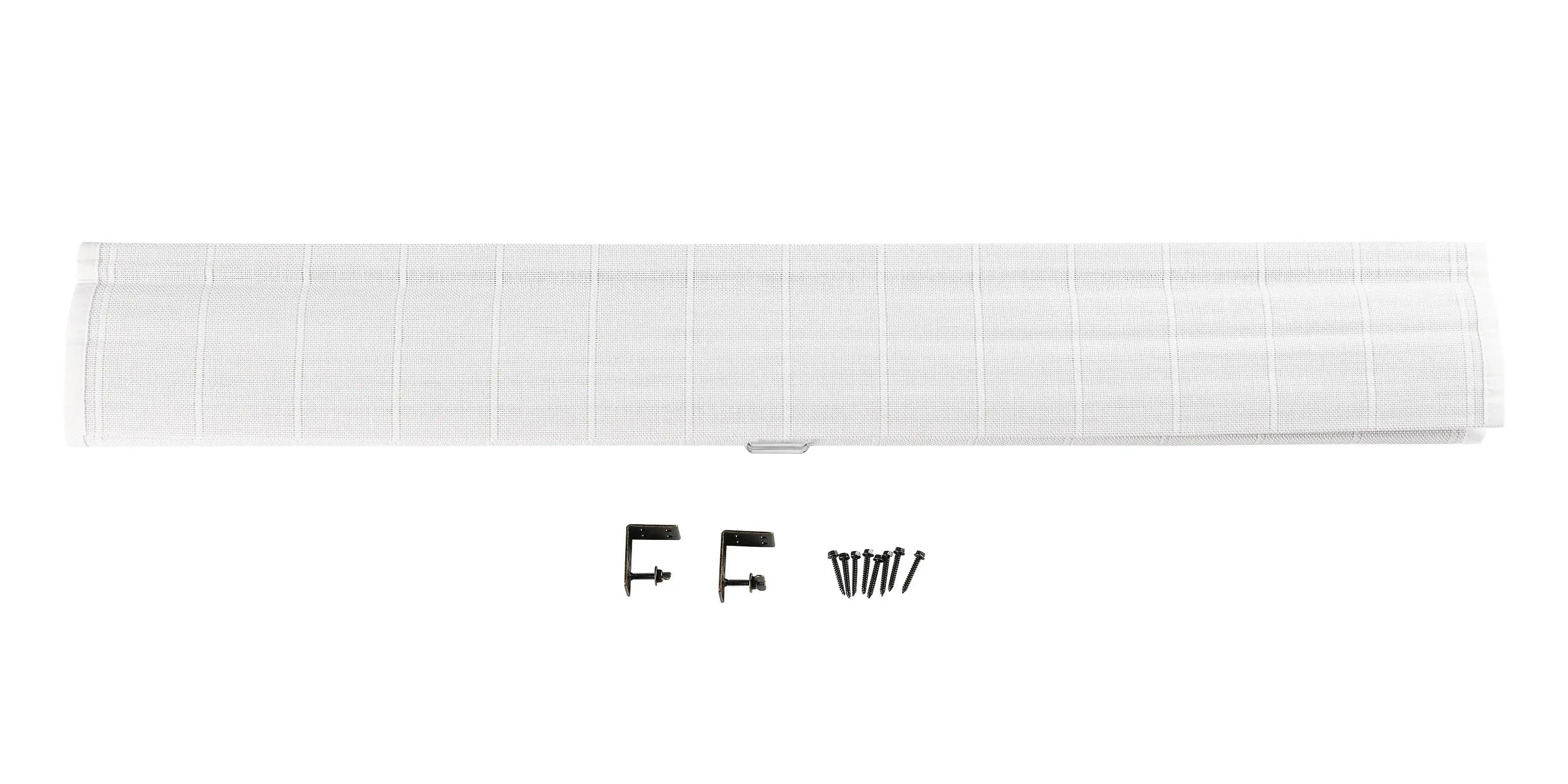 Sybil Bamboo Roman Shade - White TWOPAGES CURTAINS