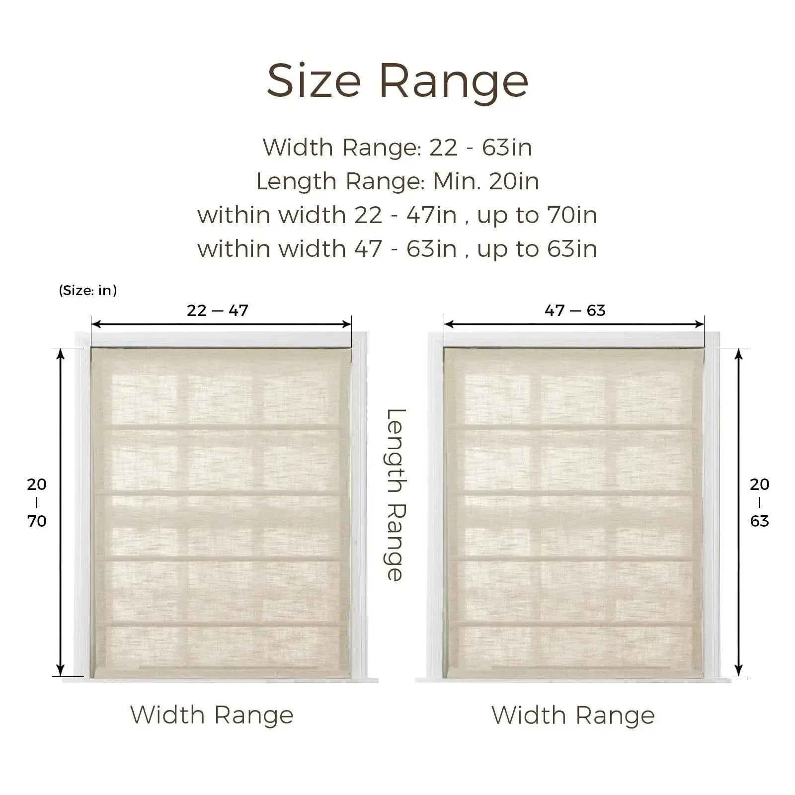 Liz Linen Roman Shade Cordless TWOPAGES