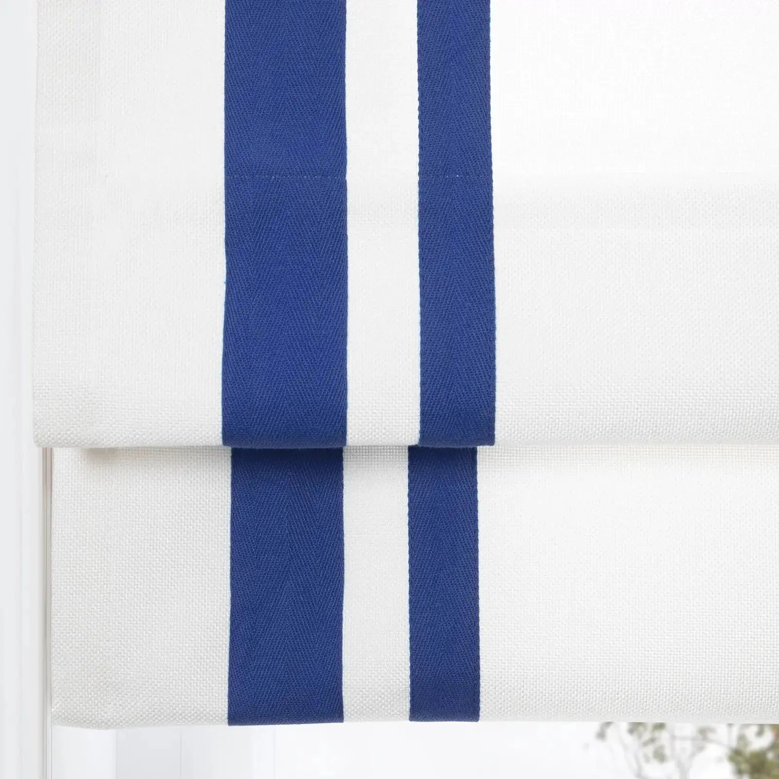 Tyrone Roman Shade with Border Cord Lift -TWOPAGES