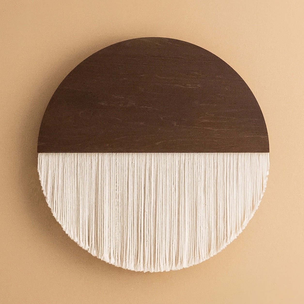 Handmade Boho Fiber Macrame Wall Hanging V27