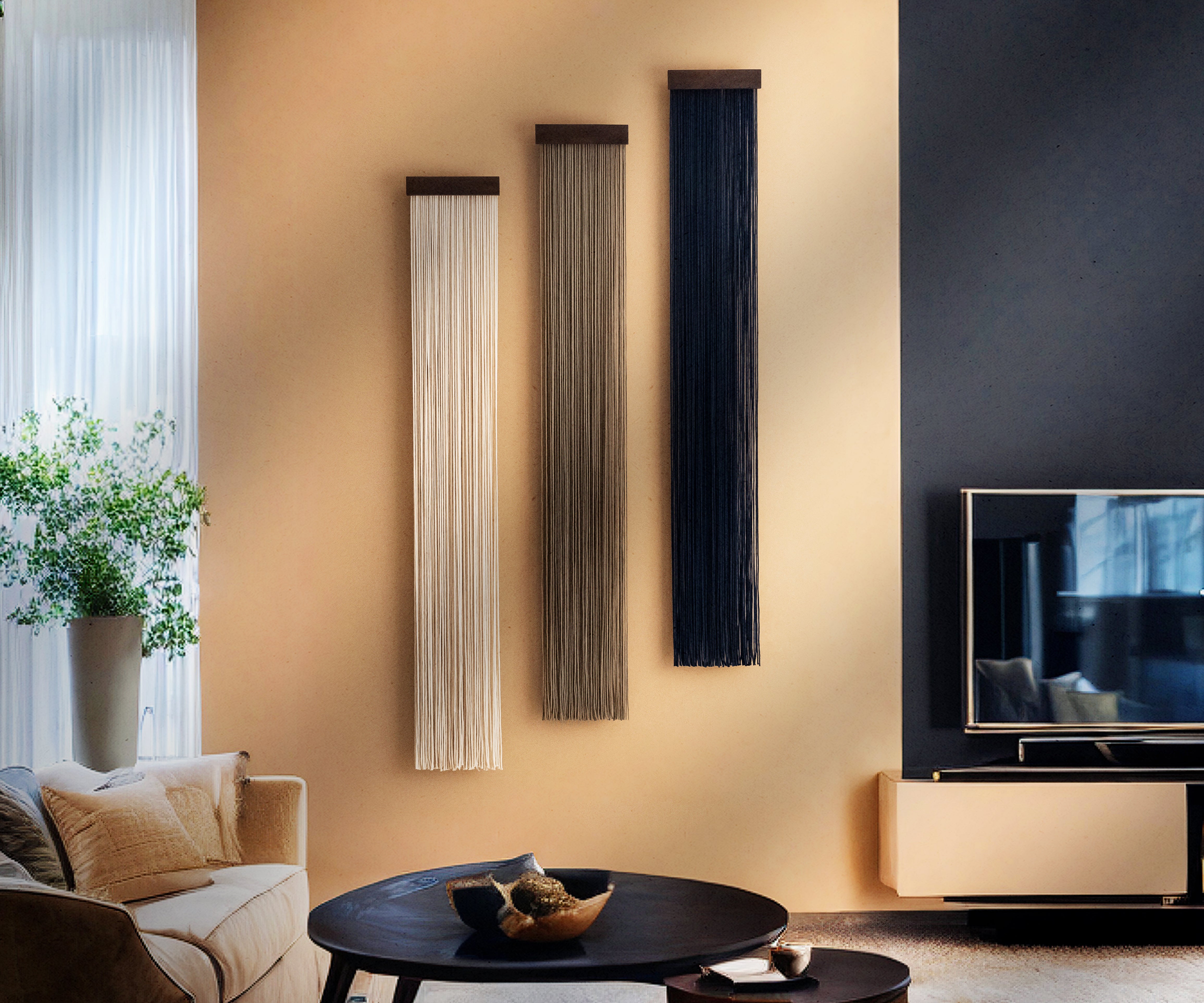 Handmade Boho Macrame Wall Hanging V81