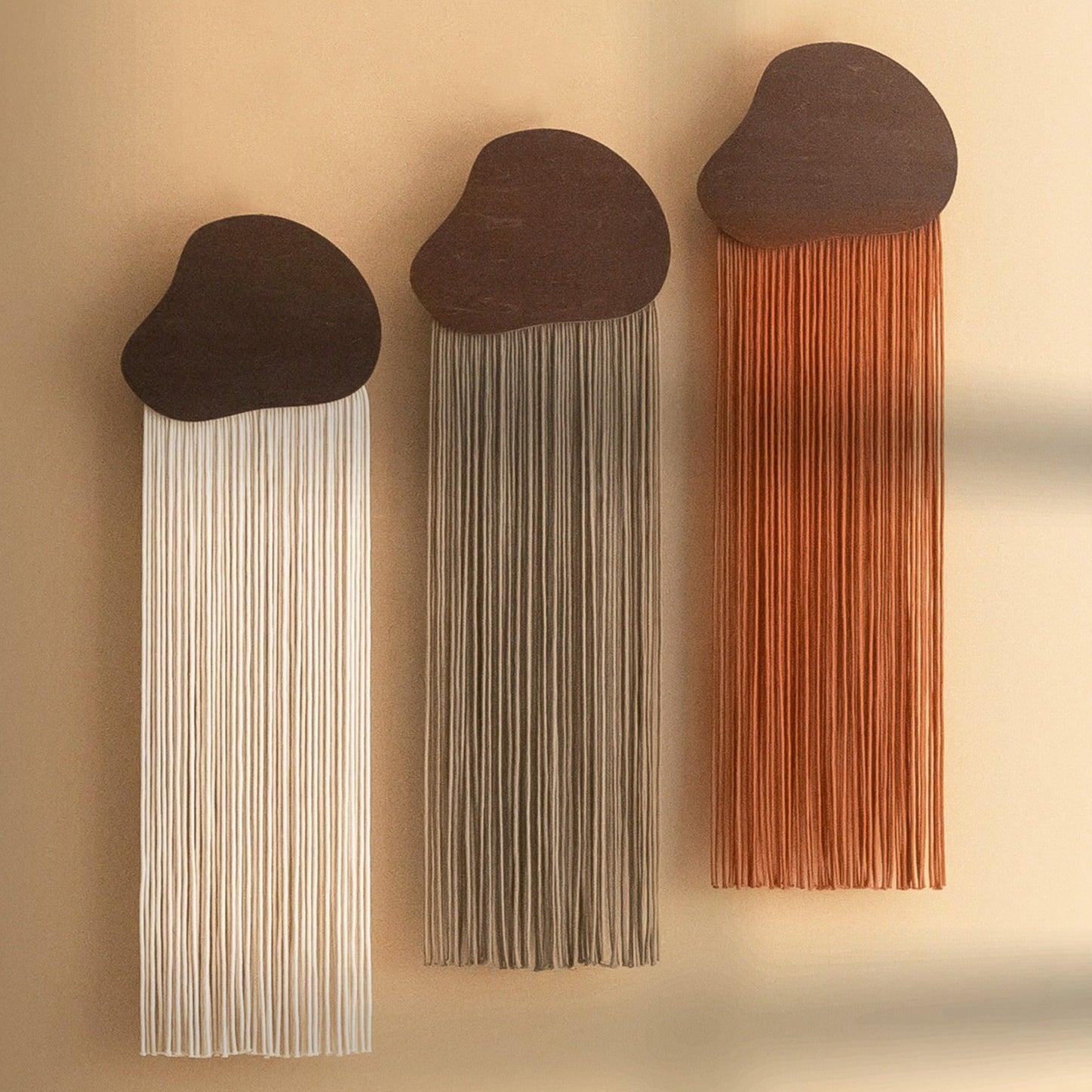 Cotton Macrame Fiber Wall Hanging Boho Decor V99