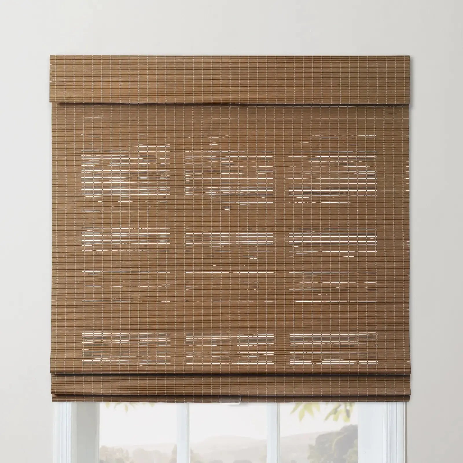 Sybil Bamboo Roman Shade Cordless TWOPAGES CURTAINS