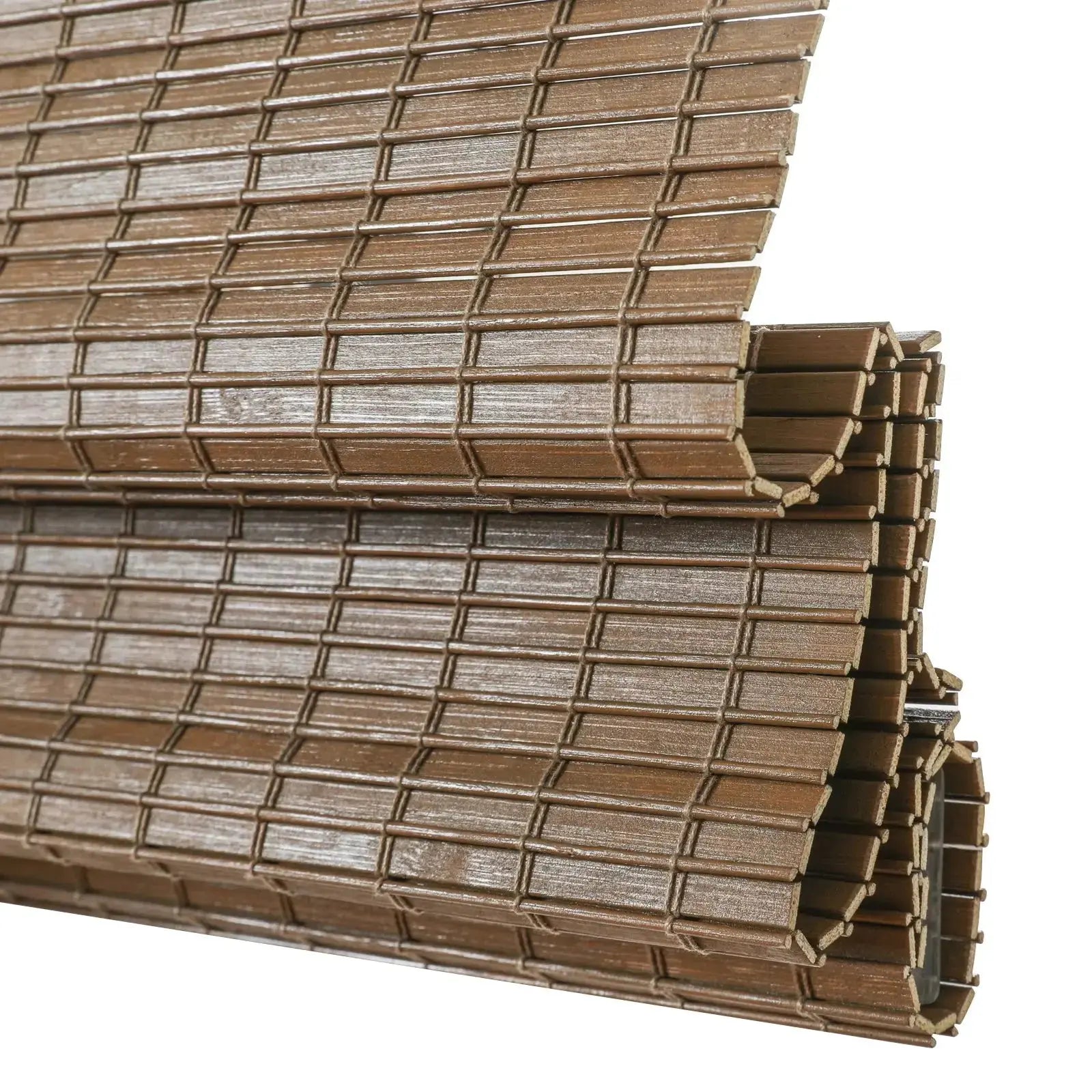 Sybil Bamboo Roman Shade - Almond TWOPAGES CURTAINS