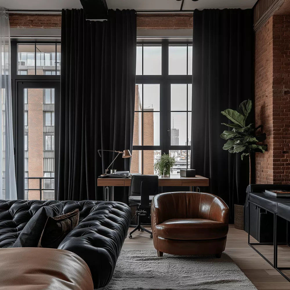 Red velvet pinch pleat luxury drapes with blackout insulation for rich style