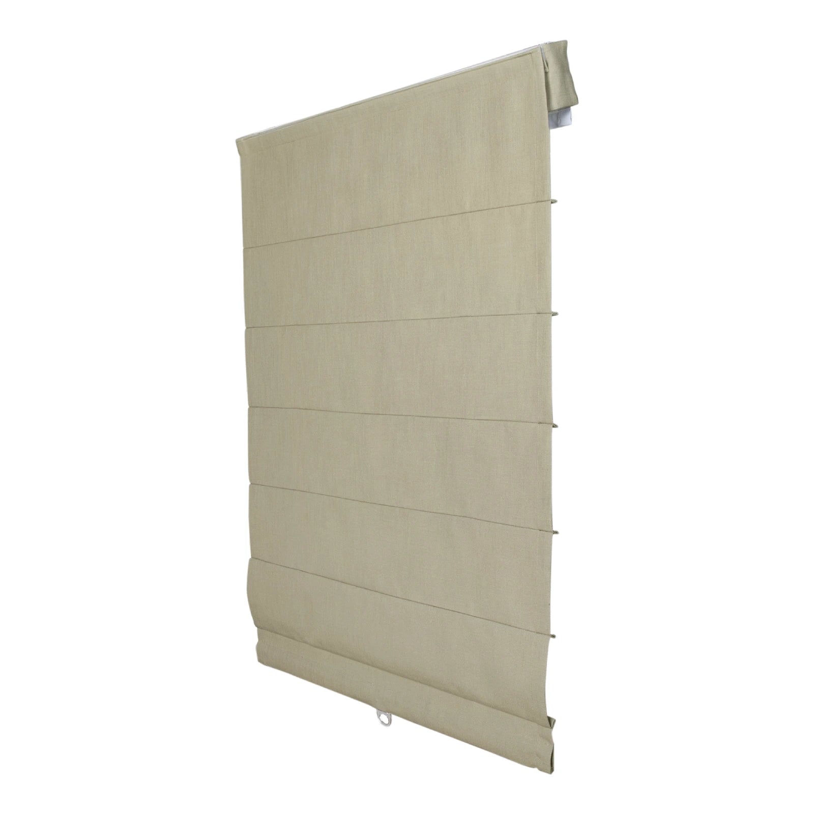 Custom Back Slat Roman Shades Cordless -TWOPAGES