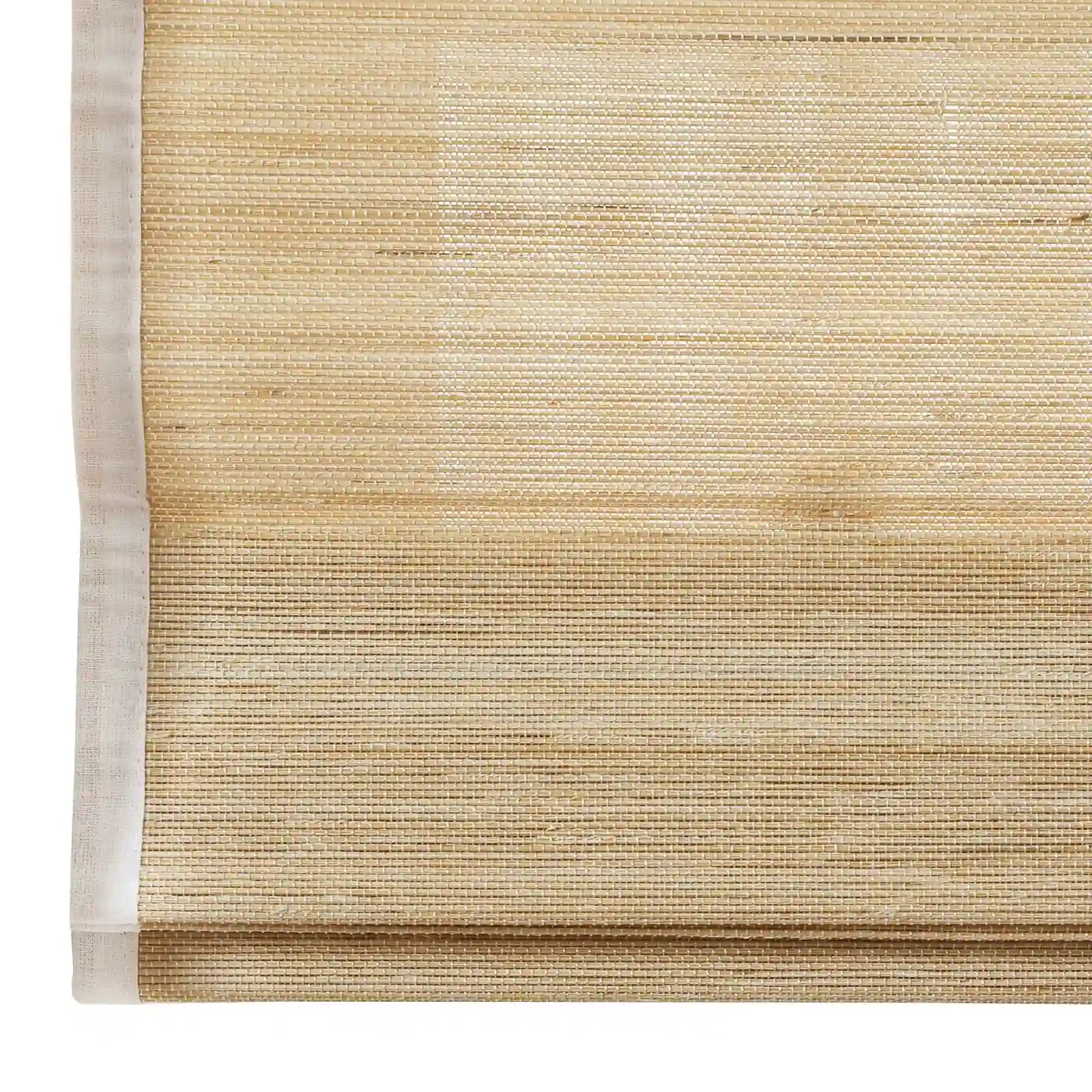 Sybil Bamboo Roman Shade Cordless TWOPAGES CURTAINS