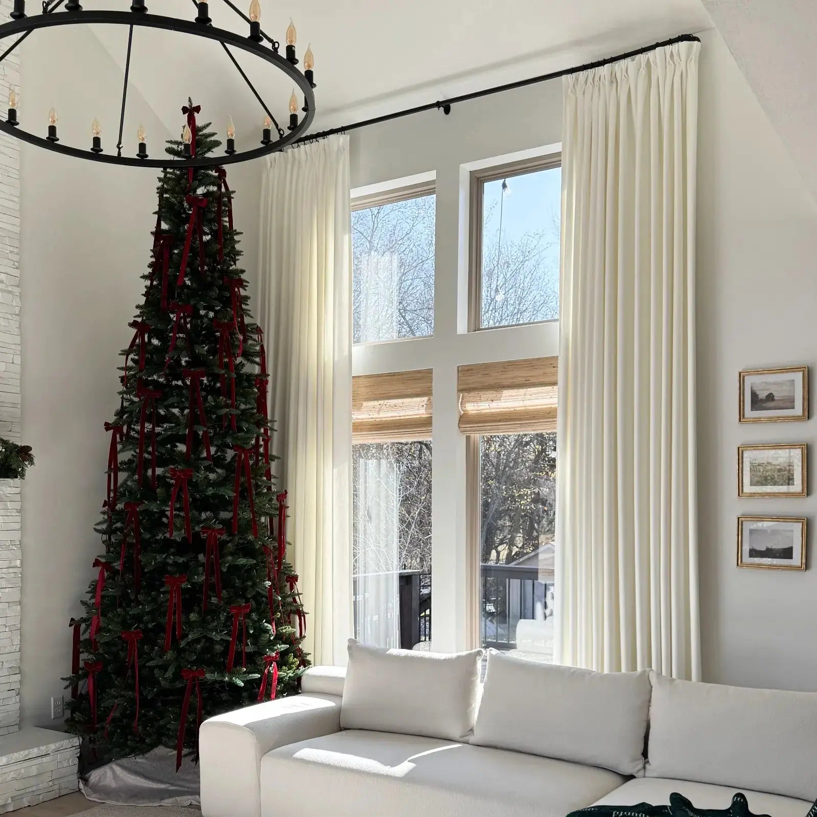 Isabella Heavyweight Cotton Drapery Pleated- -TWOPAGES