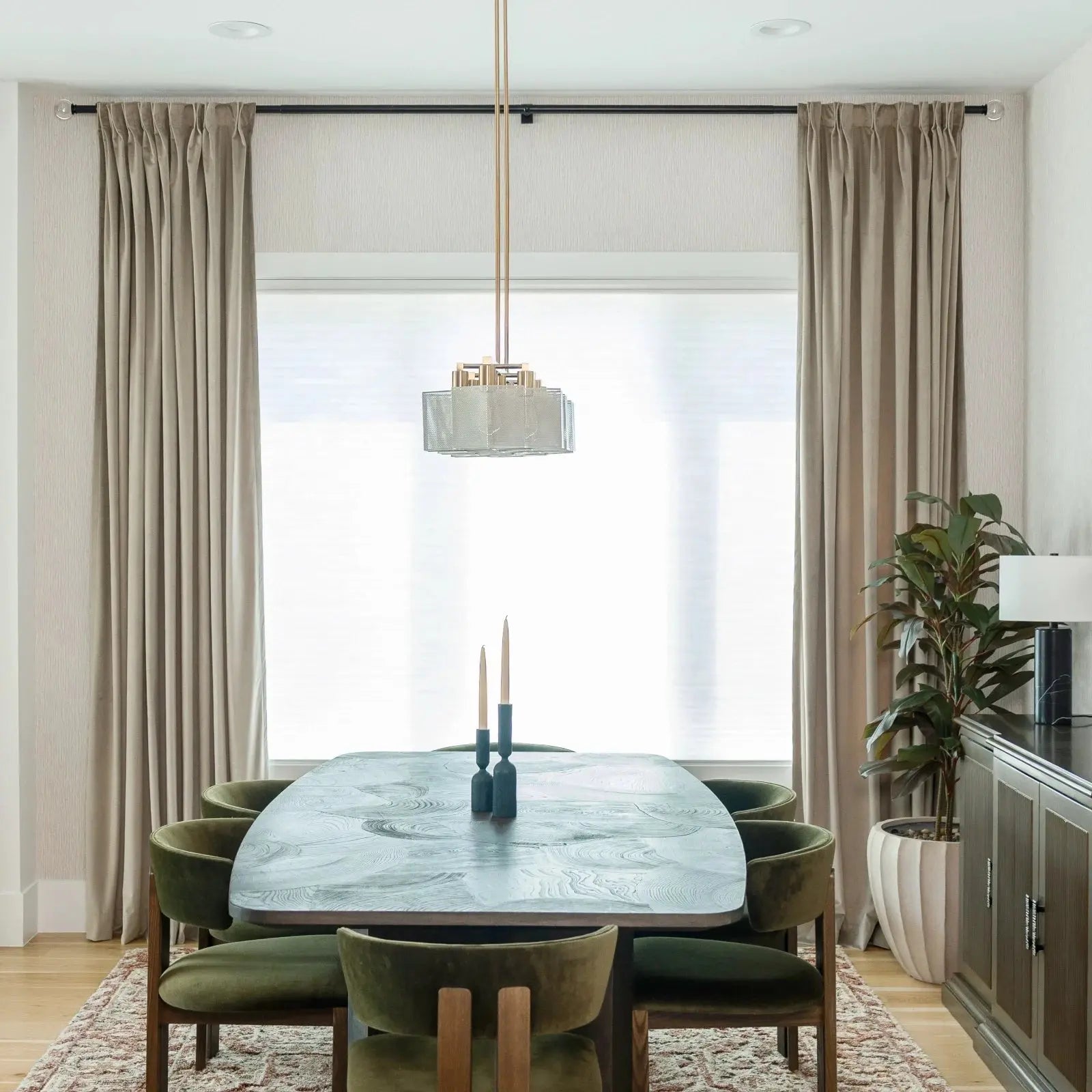 Birkin Velvet Curtain Pleated -TWOPAGES