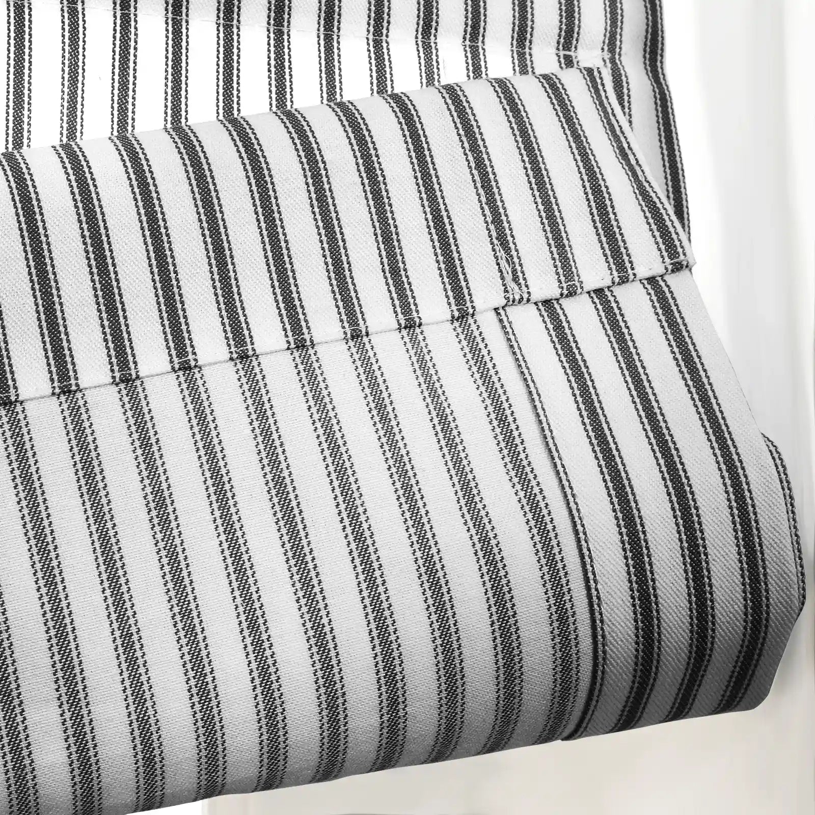 Jana Cordless Roman Shades 100% Cotton Striped