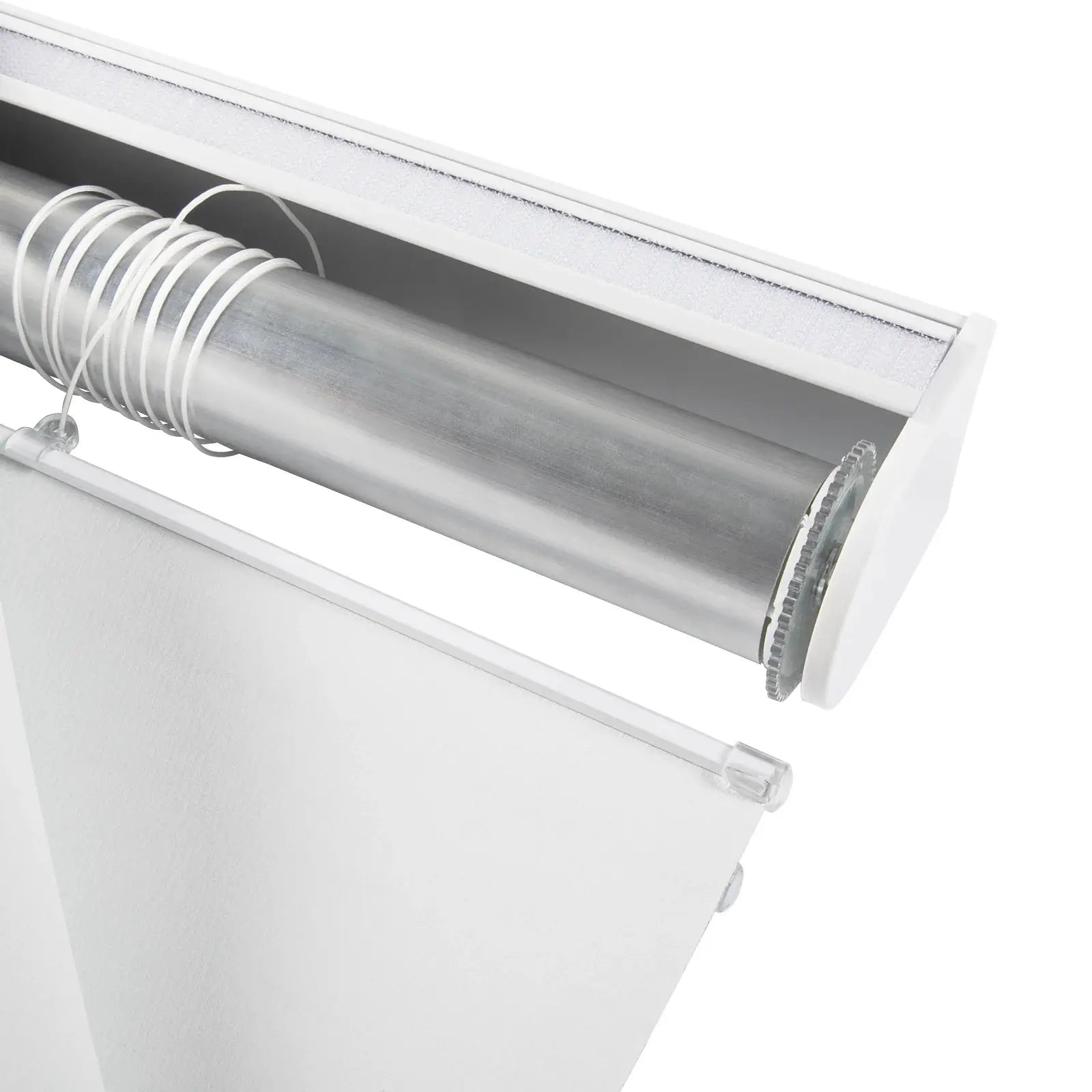 Alvin Motorized Blackout Boutique Roman Shade -TWOPAGES