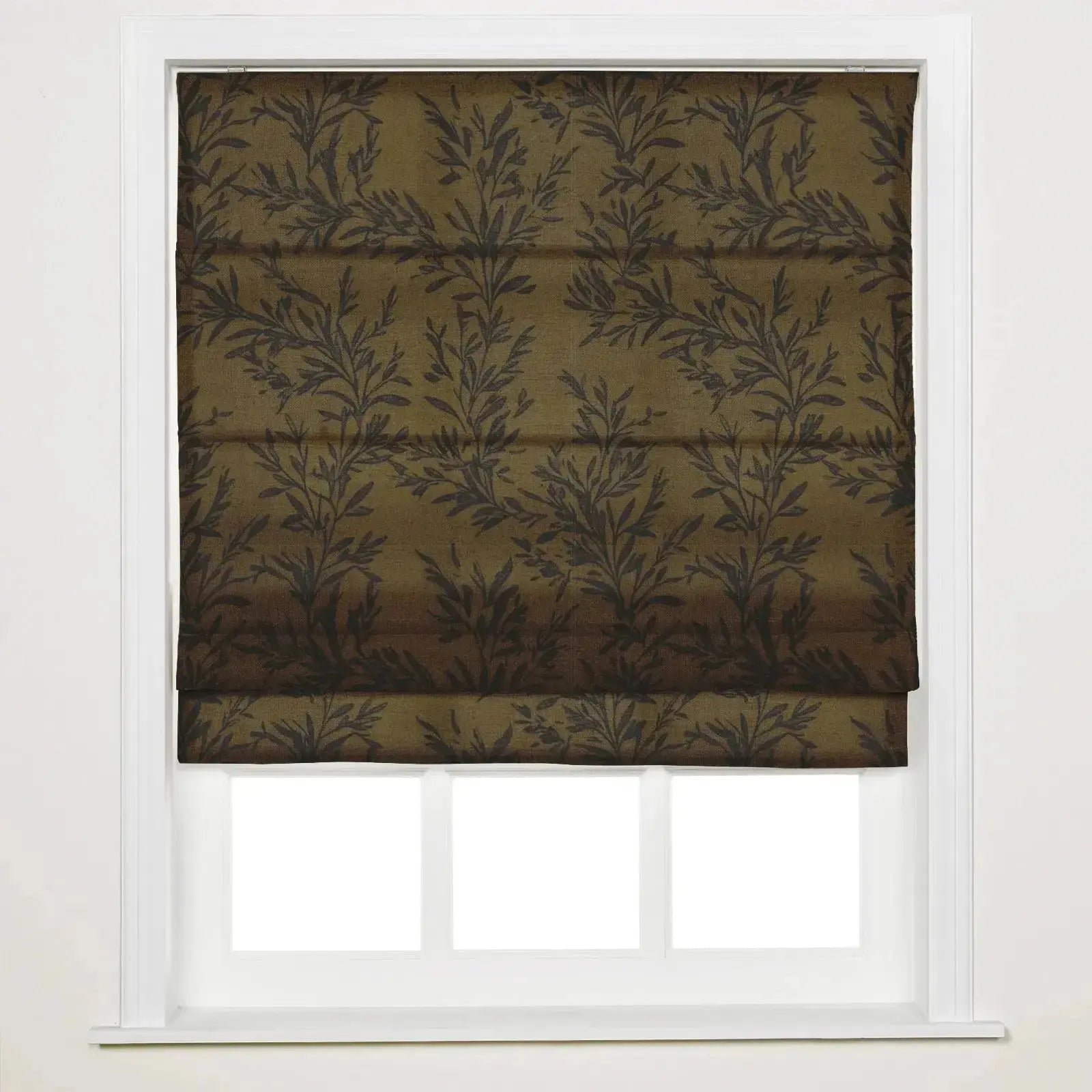 Sara Le Printed Roman Shade Cordless -TWOPAGES