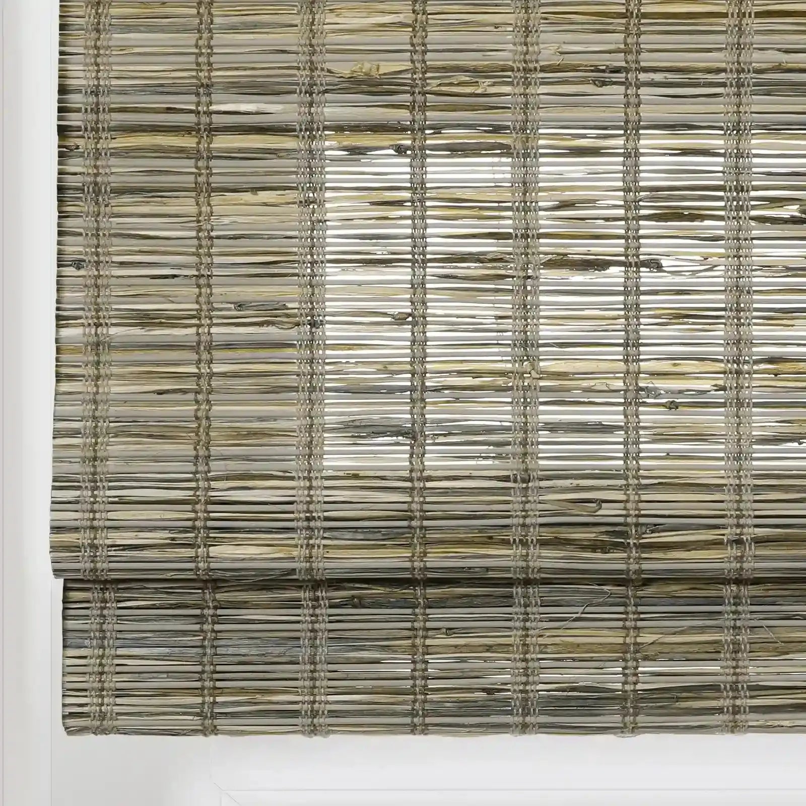 Rae Natural Ramie Jute Woven Wood Shades - Series D -TWOPAGES CURTAINS