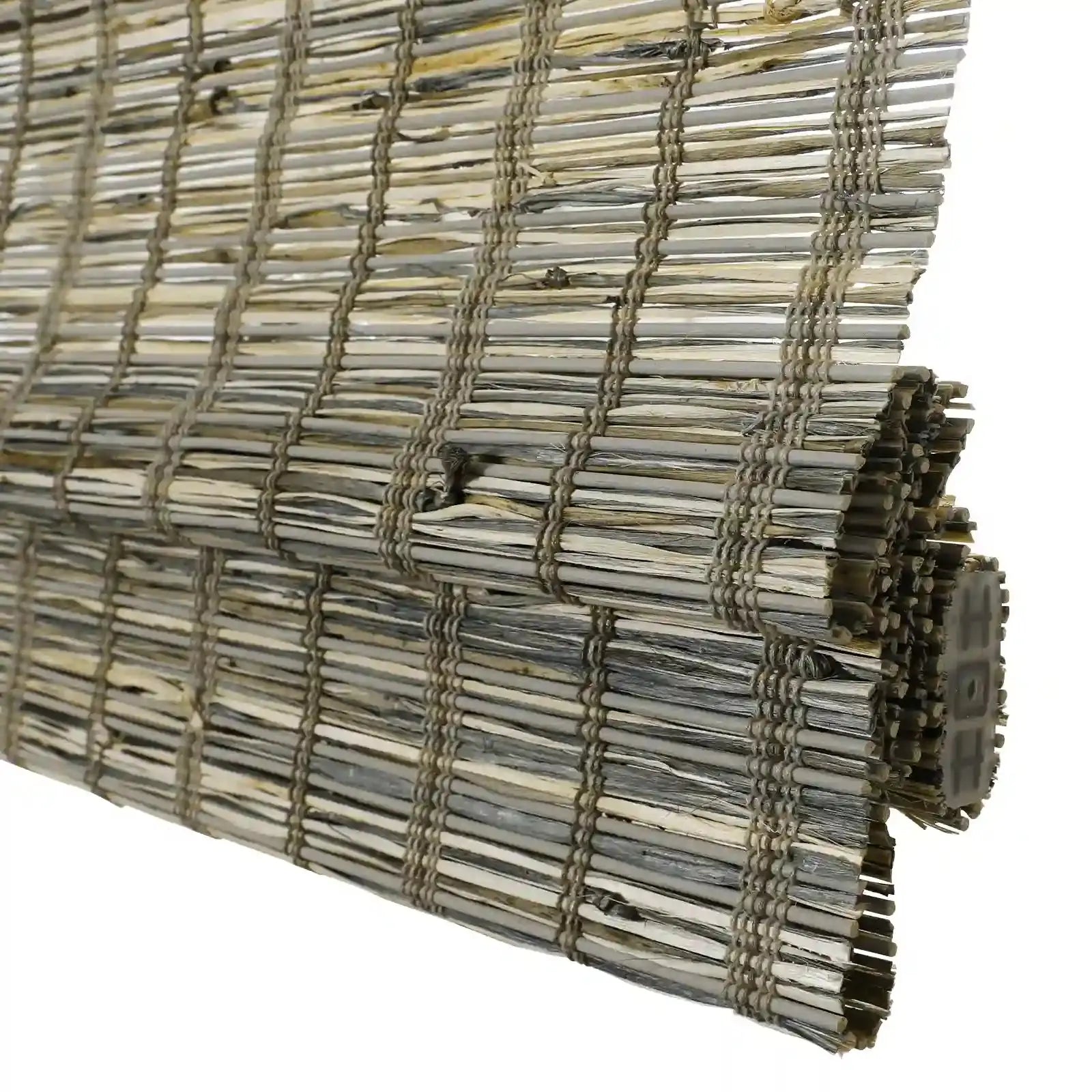 Rae Natural Ramie Jute Woven Wood Shades - Series D -TWOPAGES CURTAINS