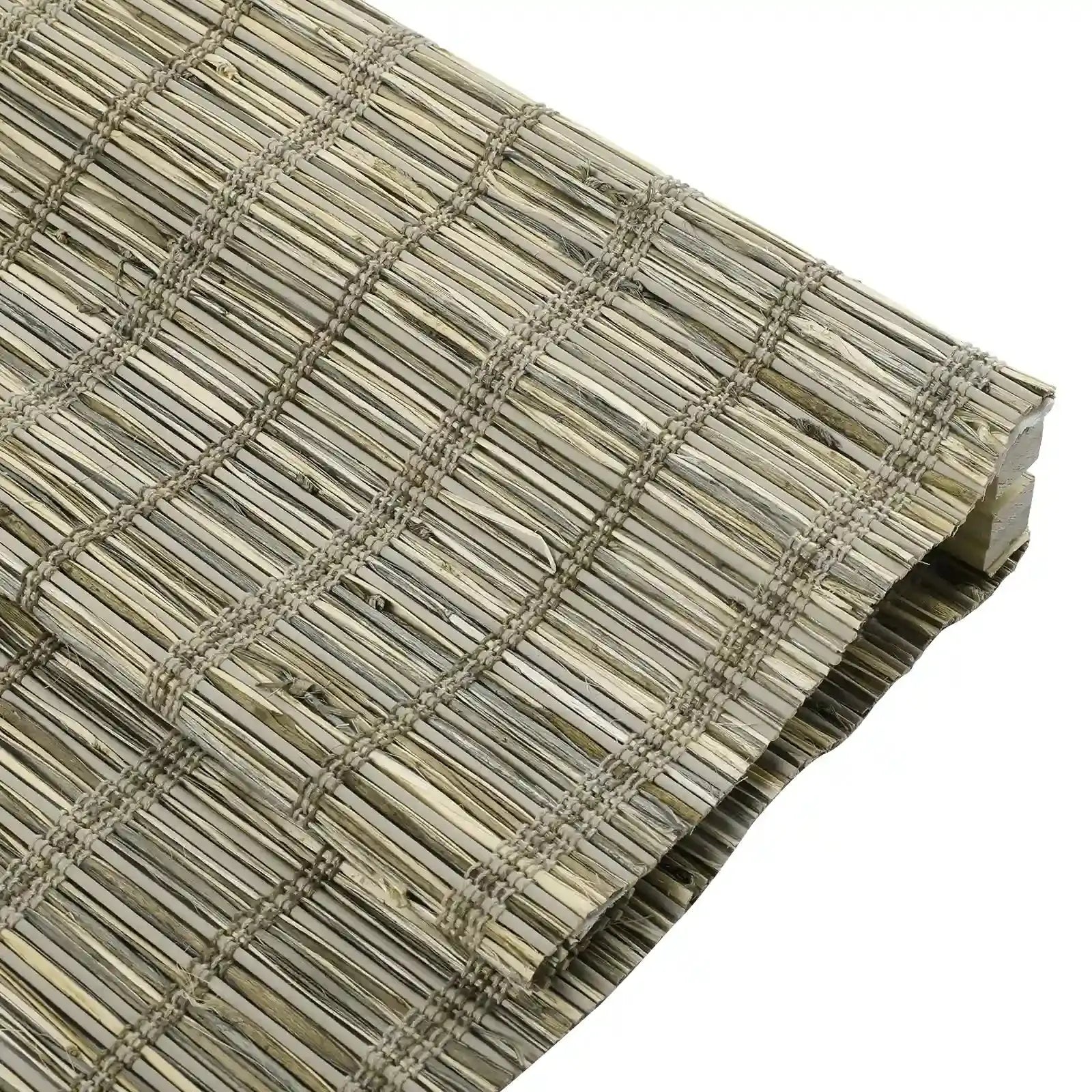 Rae Natural Ramie Jute Woven Wood Shades - Series D -TWOPAGES CURTAINS