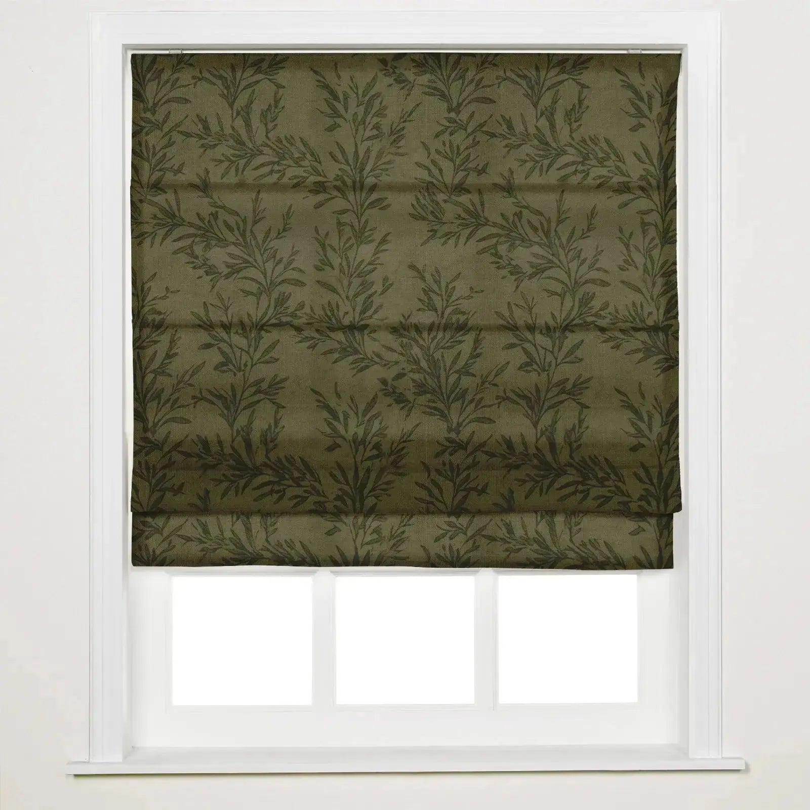 Sara Le Printed Roman Shade Cordless -TWOPAGES