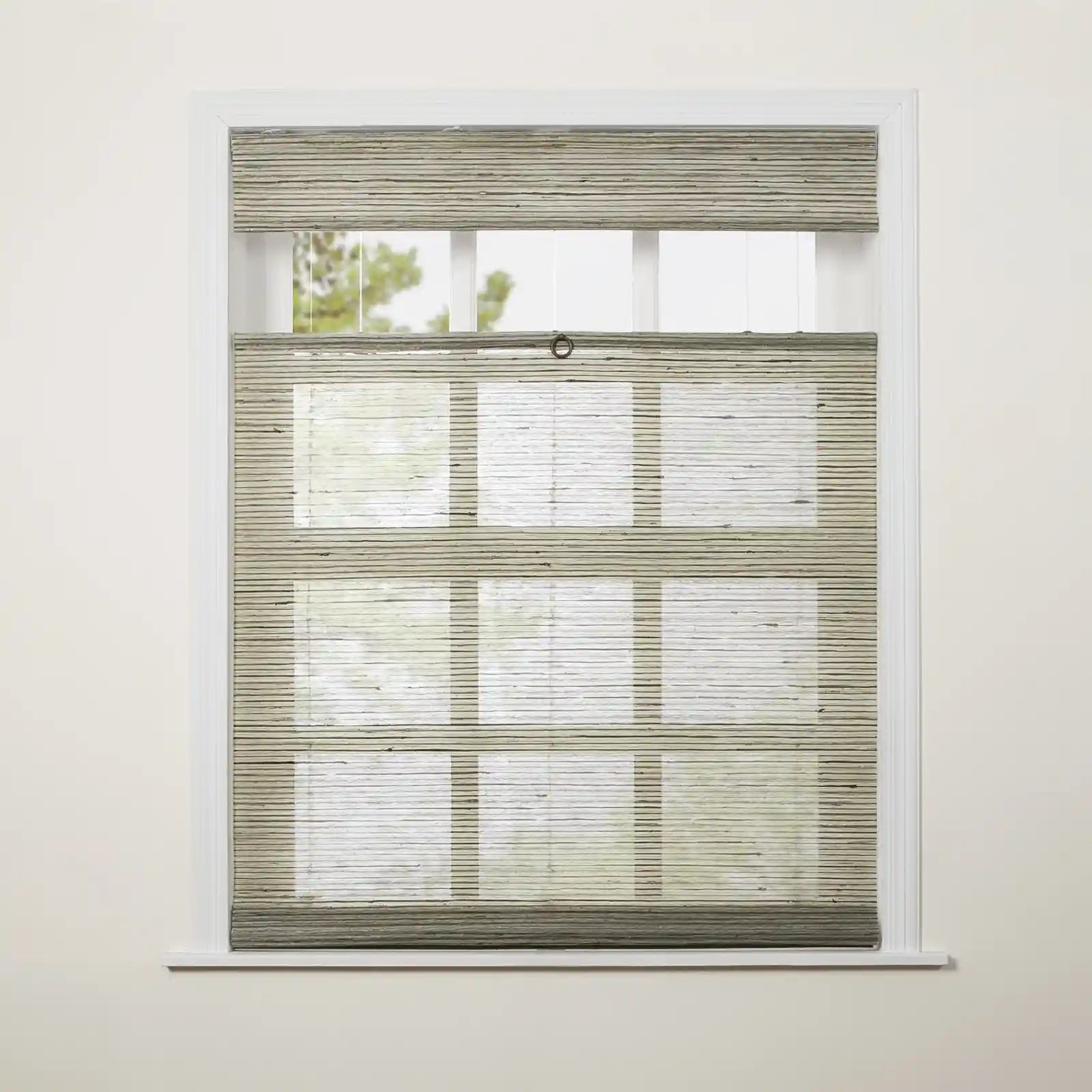 Rae Top Down Bottom Up Woven Wood Shade Cordless - Series C -TWOPAGES