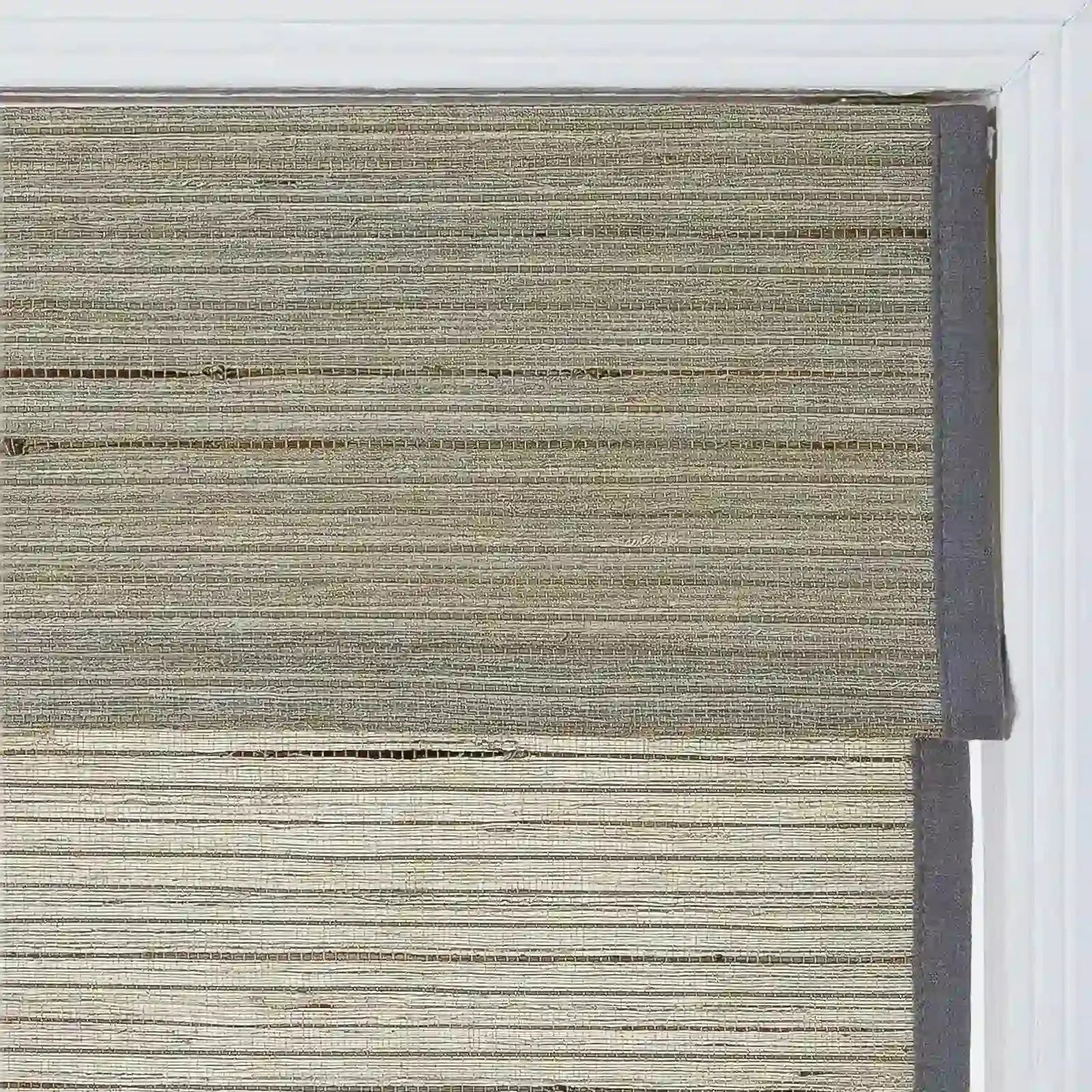 Rae Natural Ramie Flax Woven Wood Shades - Series C -TWOPAGES CURTAINS