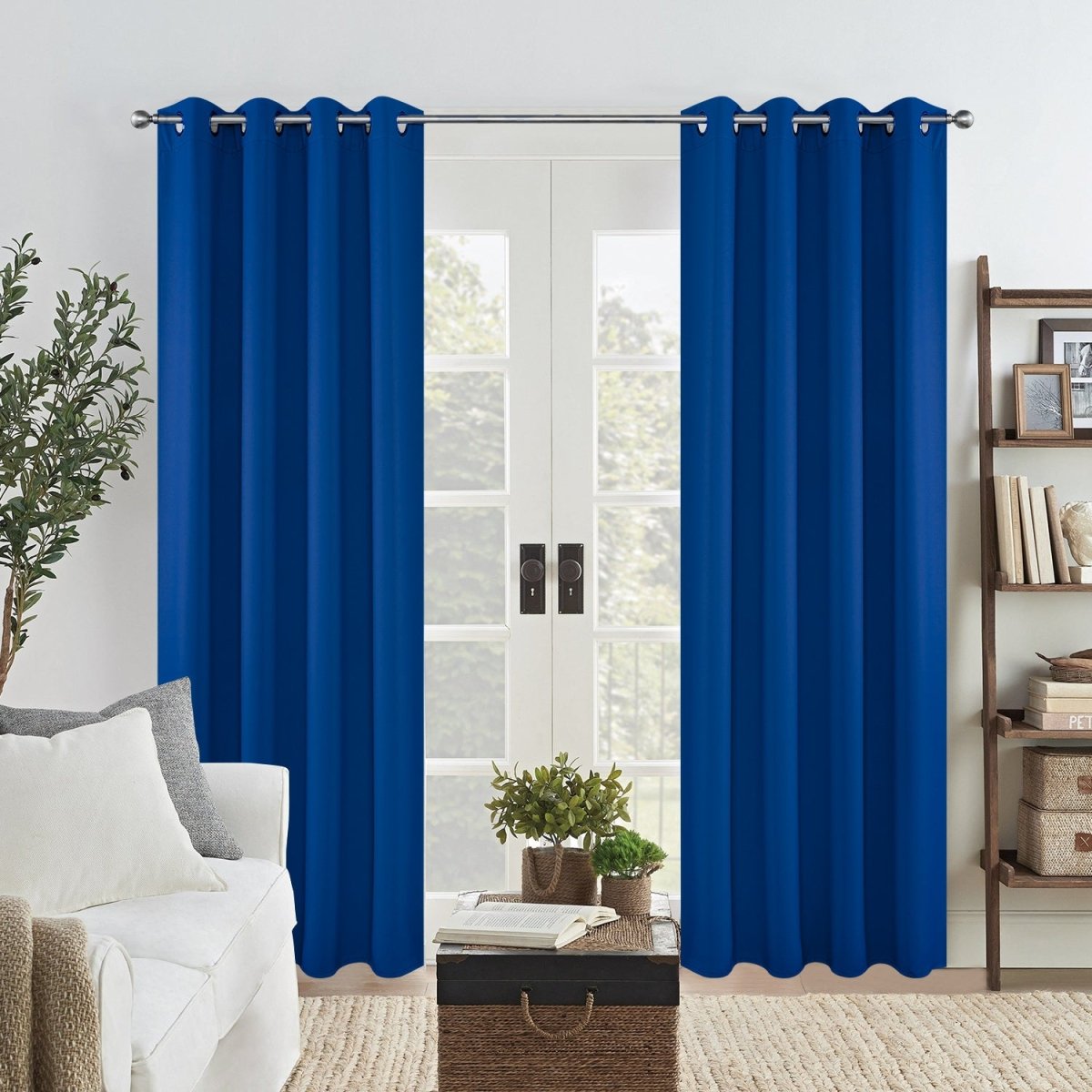 Joydeco Blackout Curtains Thermal Insulated Long Curtains& Drapes 2 Panels Set Various sizes and colors, suitable for living room and bedroom windows (Copy)