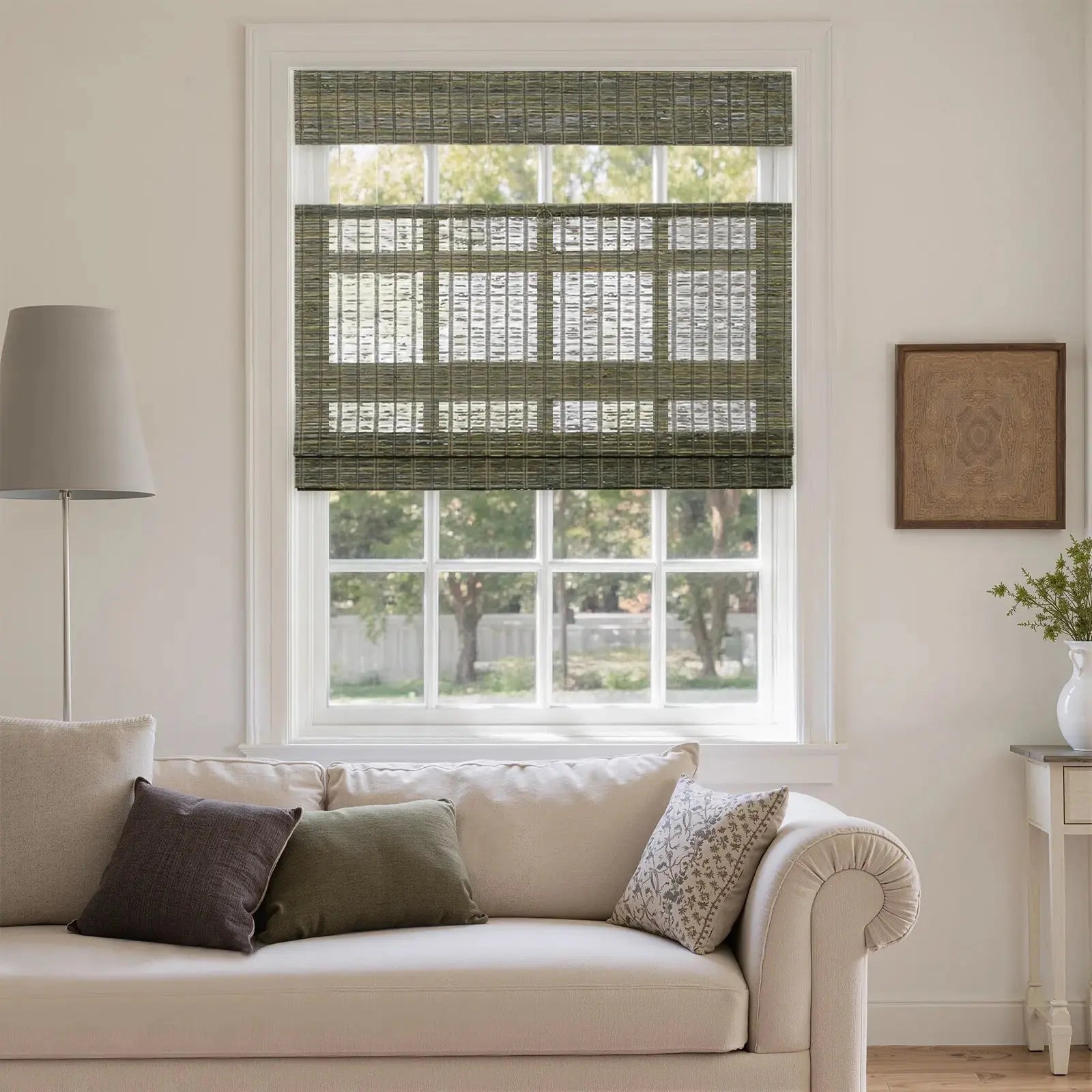 Rae Top Down Bottom Up Woven Wood Shade Cordless - Series D -TWOPAGES CURTAINS