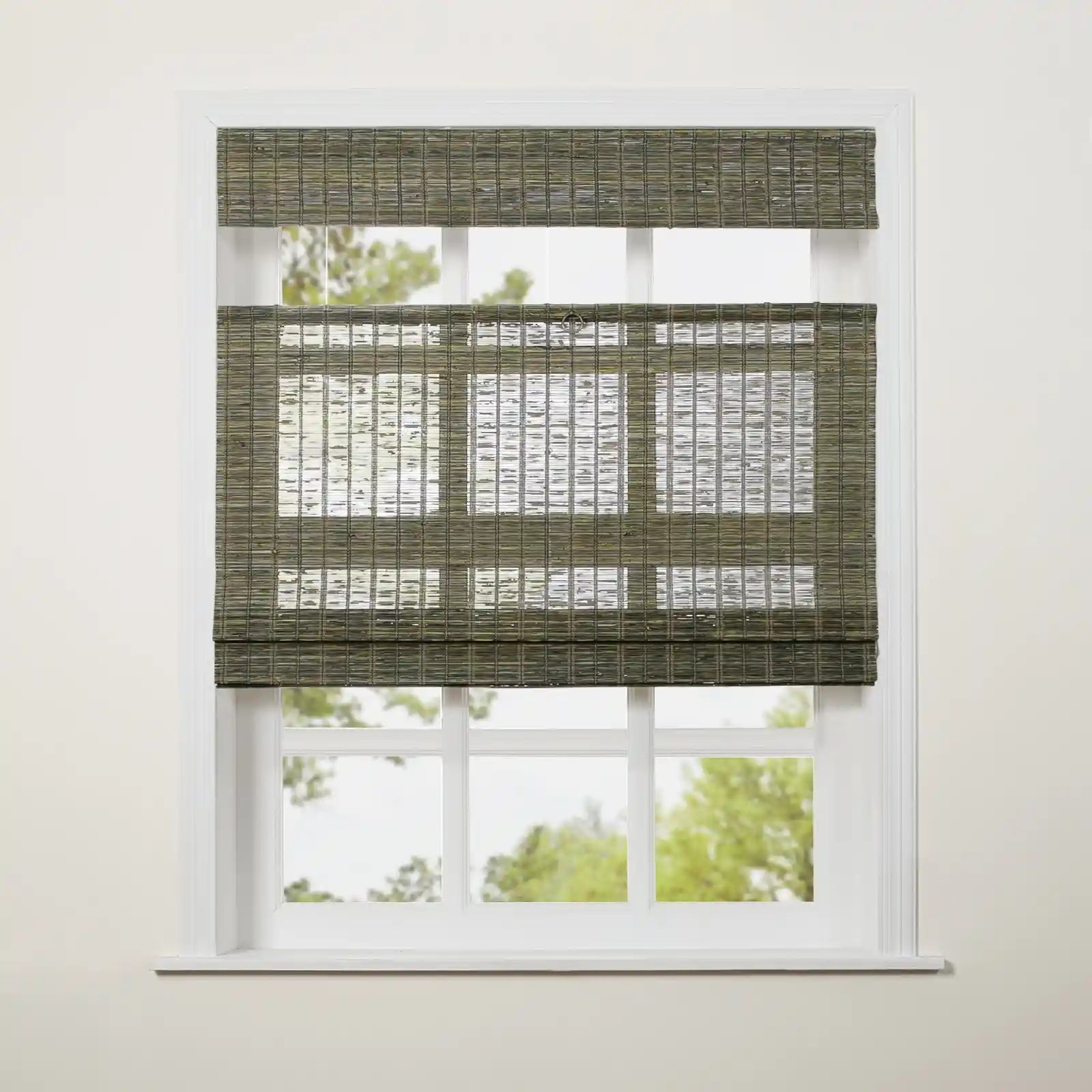 Rae Top Down Bottom Up Woven Wood Shade Cordless - Series D