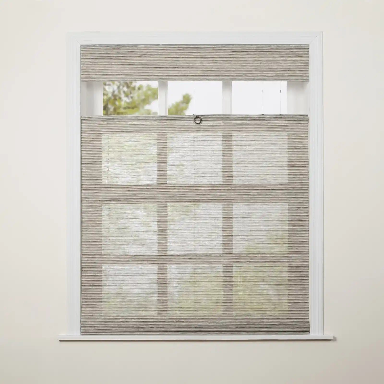 Rae Top Down Bottom Up Woven Wood Shade Cordless - Series C -TWOPAGES