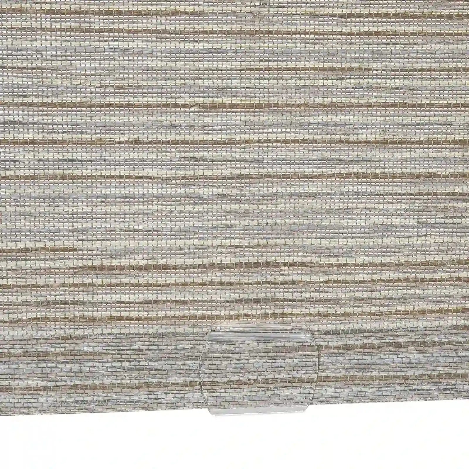 Rae Natural Ramie Flax Woven Wood Shades - Series C -TWOPAGES CURTAINS