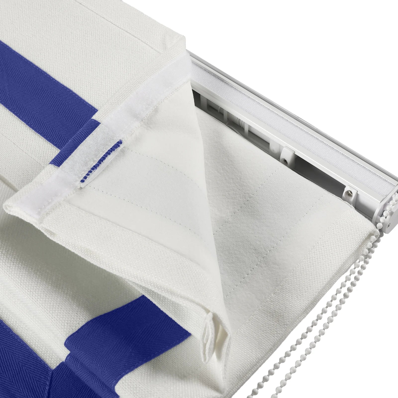 Tyrone Roman Shade with Border Cord Lift TWOPAGES