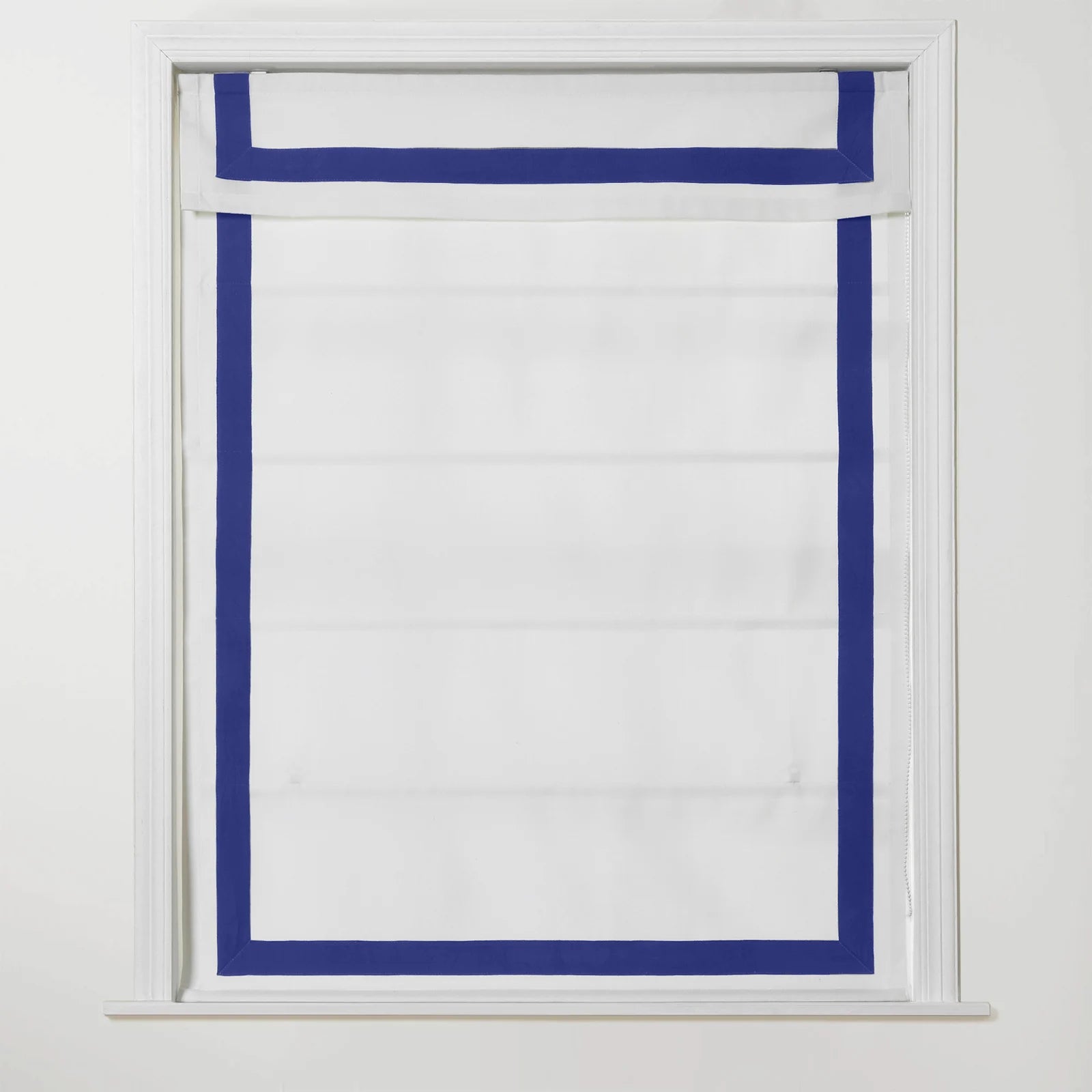 Tyrone Roman Shade with Border Cord Lift TWOPAGES