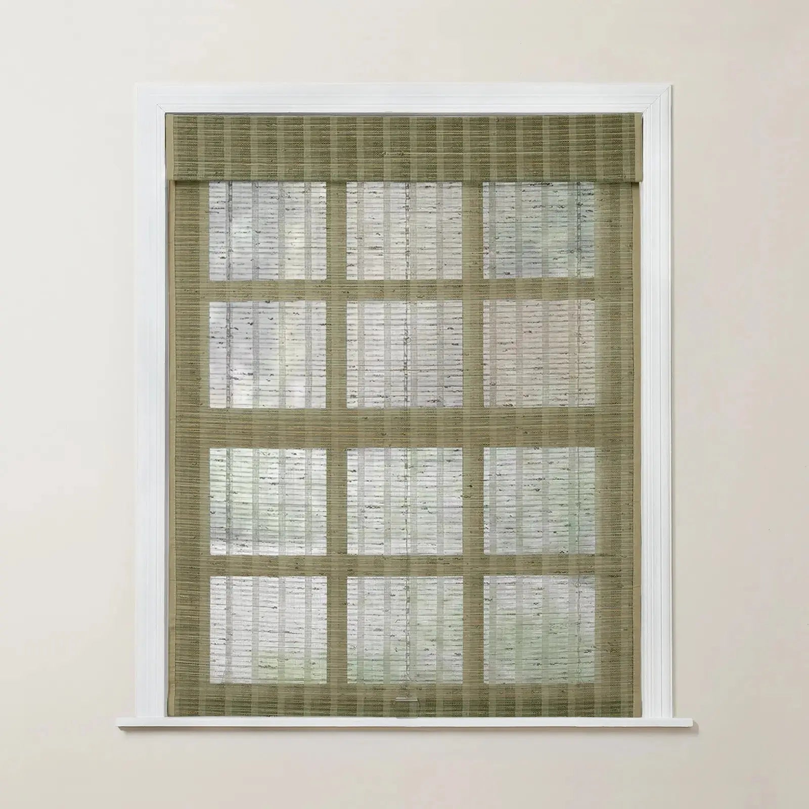 Rae Motorized Window Shades Bamboo Woven - Series P -TWOPAGES CURTAINS