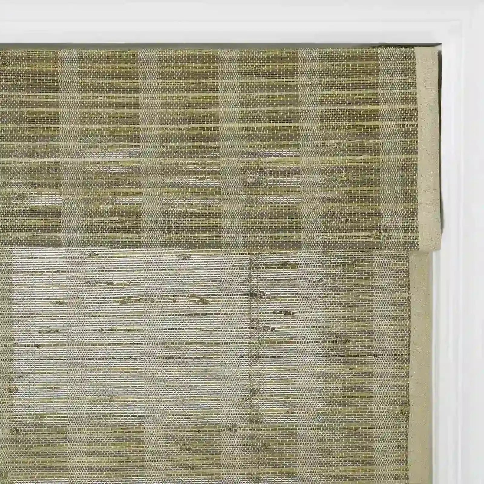 Rae Motorized Window Shades Bamboo Woven - Series P -TWOPAGES CURTAINS