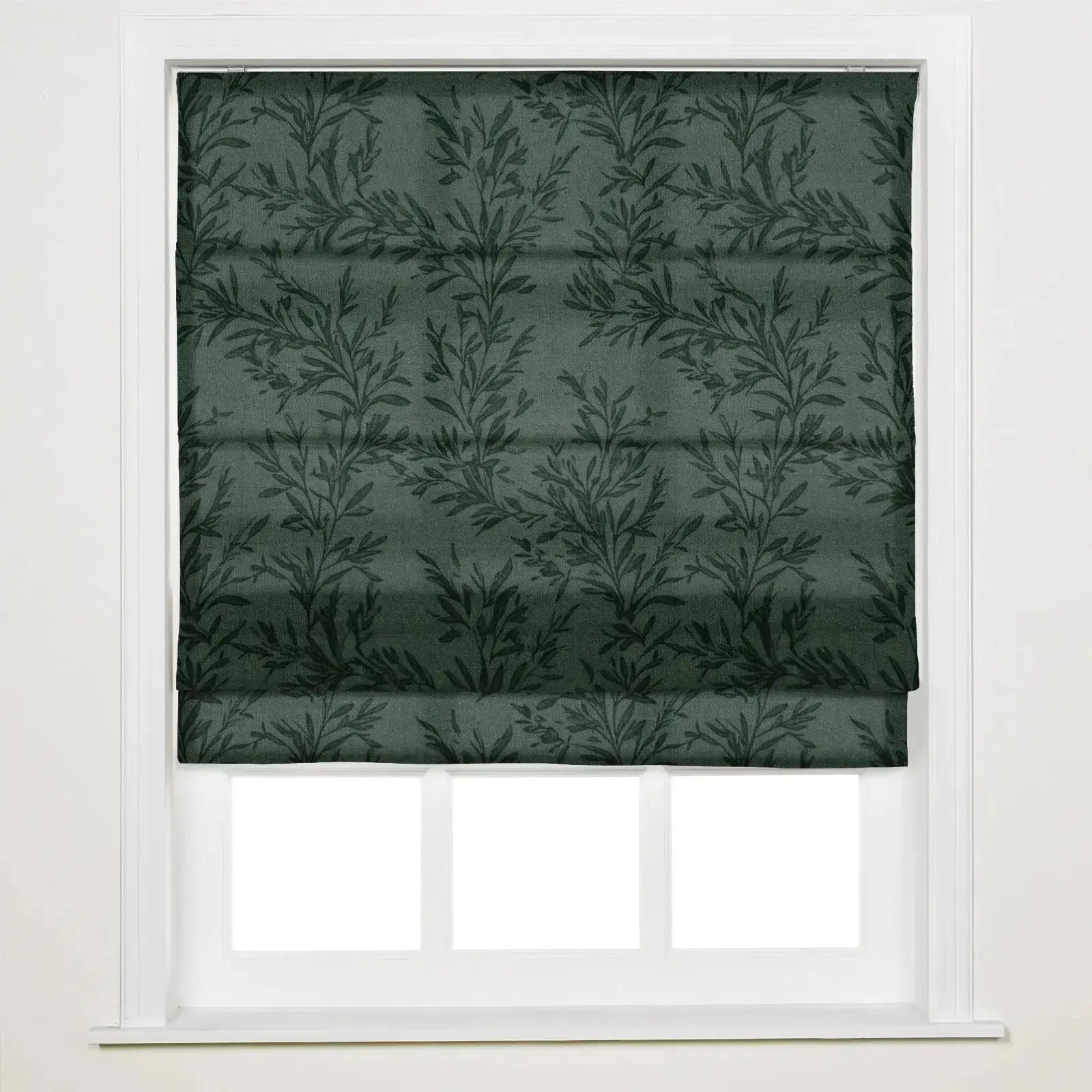 Sara Le Printed Roman Shade Cordless -TWOPAGES