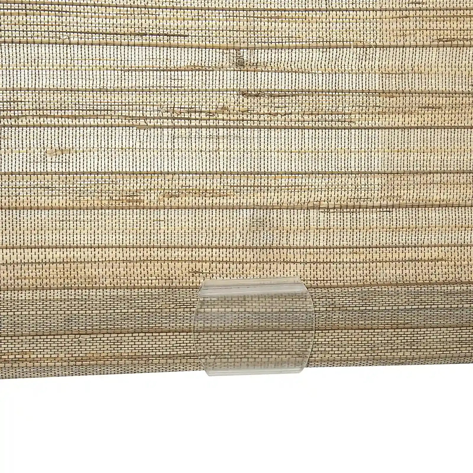 Rae Natural Ramie Jute Woven Wood Shades - Series M -TWOPAGES CURTAINS