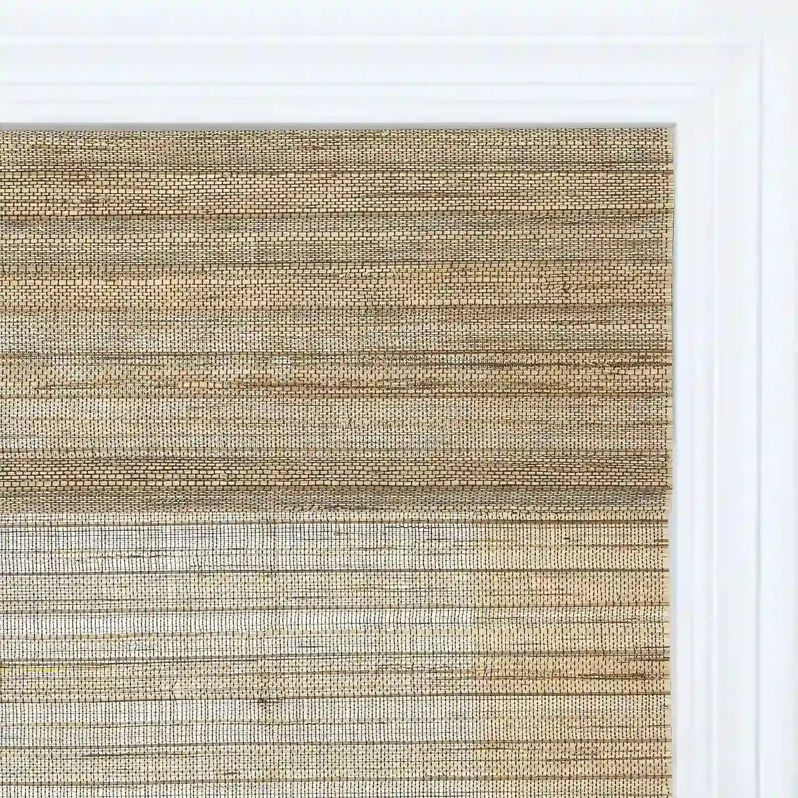 Rae Natural Ramie Jute Woven Wood Shades - Series M -TWOPAGES CURTAINS