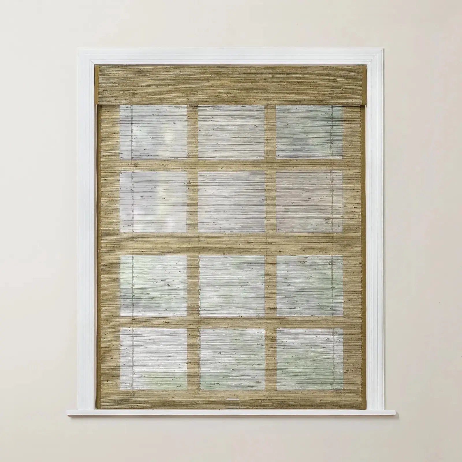 Rae Motorized Window Shades Bamboo Woven - Series P -TWOPAGES CURTAINS