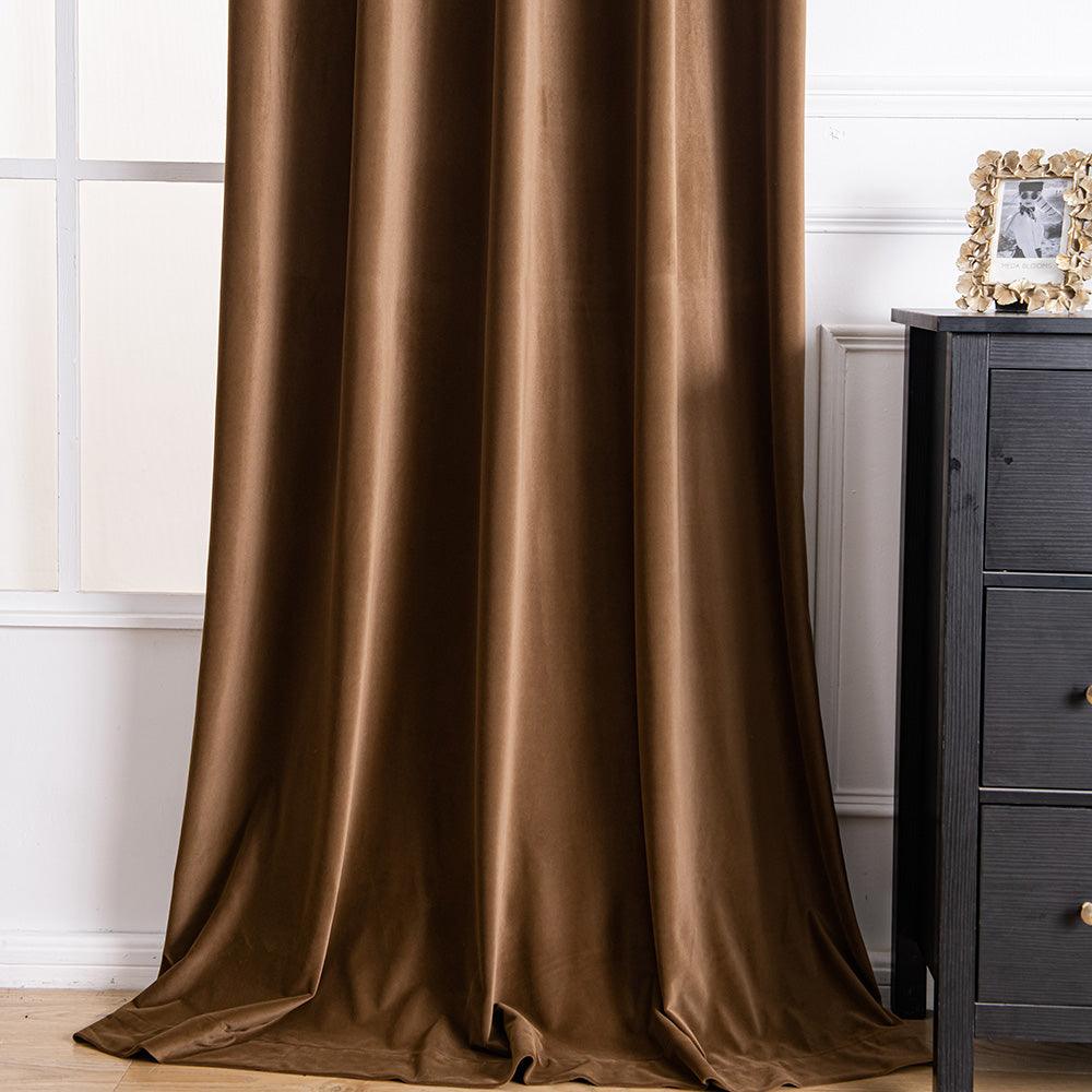 Velvet luxury drapes with elegant insulated design for timeless style