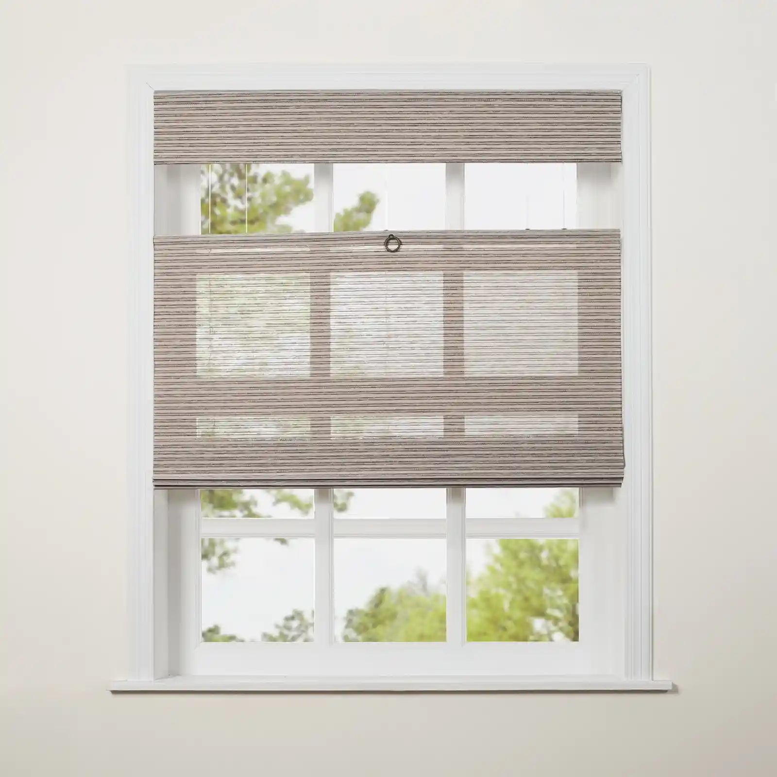 Rae Top Down Bottom Up Woven Wood Shade Cordless - Series C -TWOPAGES