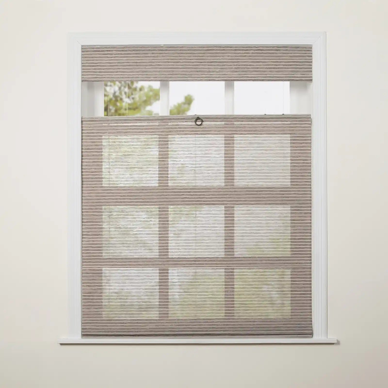 Rae Top Down Bottom Up Woven Wood Shade Cordless - Series C -TWOPAGES