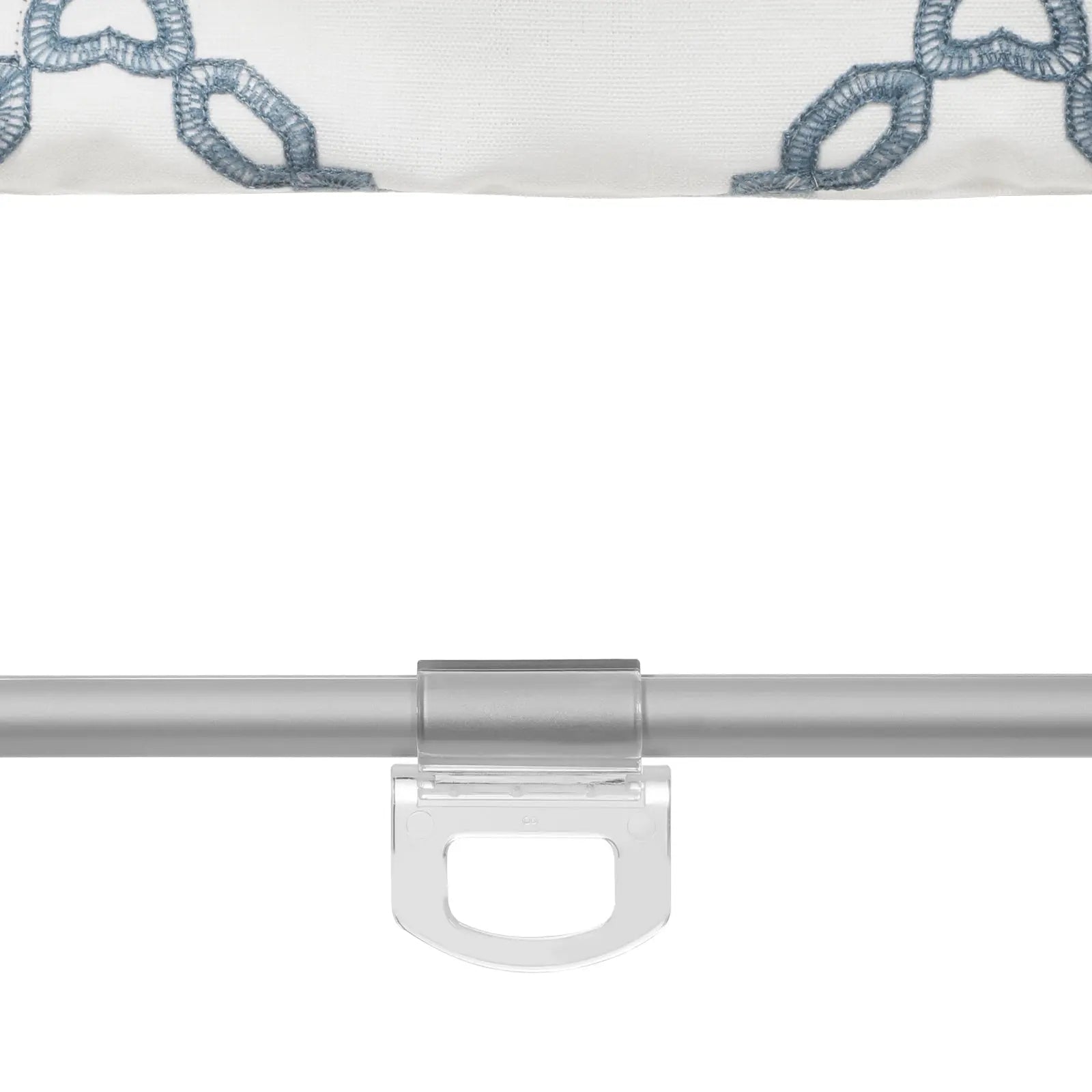 Linnea Linen Cotton Embroidered Roman Shade Cordless -TWOPAGES