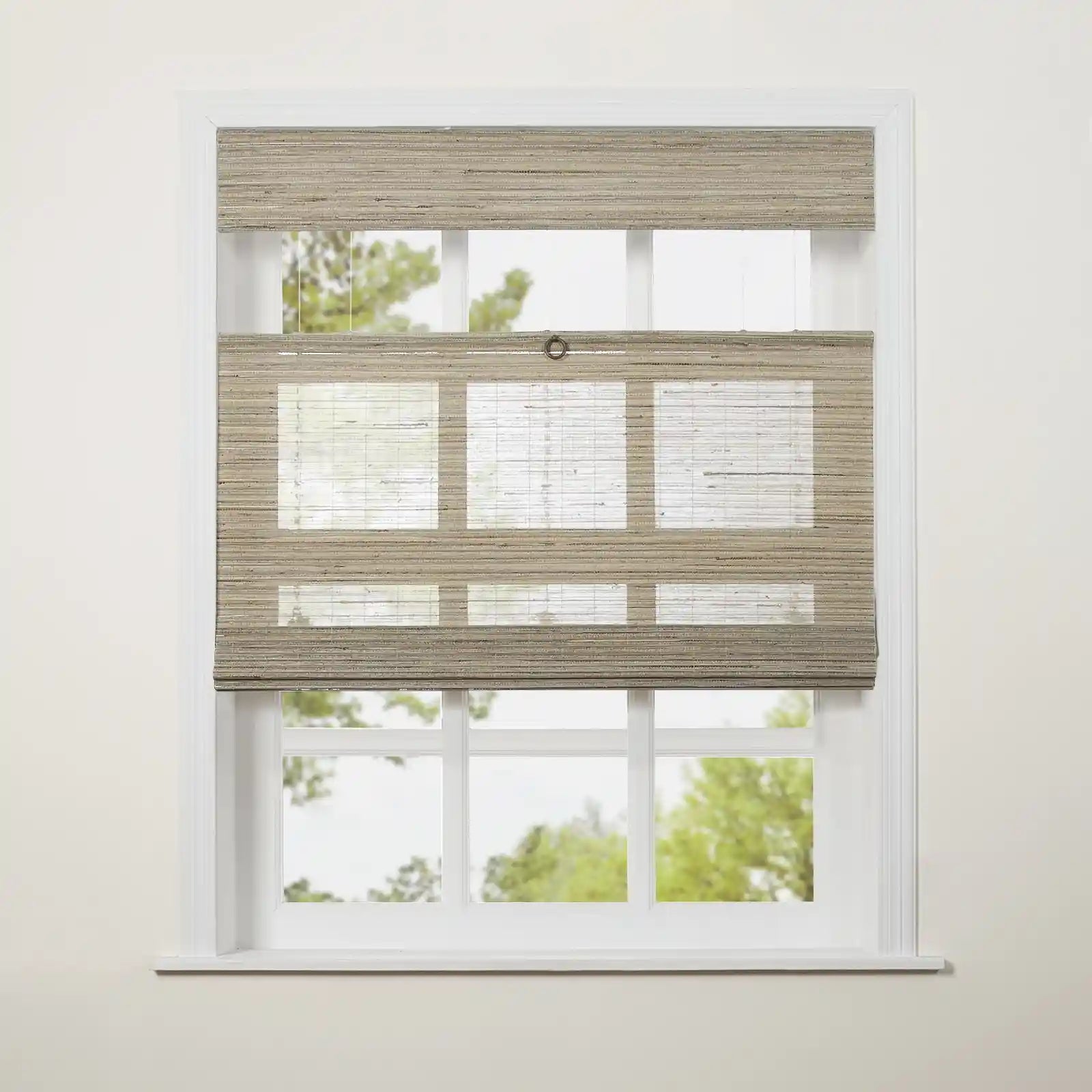 Rae Top Down Bottom Up Woven Wood Shade Cordless - Series C -TWOPAGES