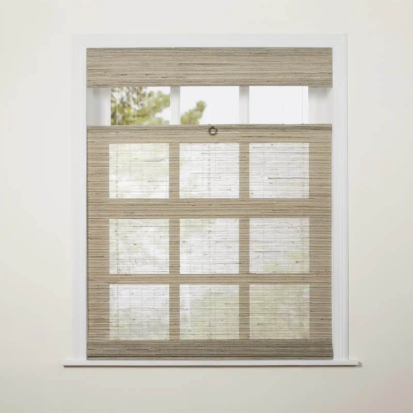 Rae Top Down Bottom Up Woven Wood Shade Cordless - Series C -TWOPAGES