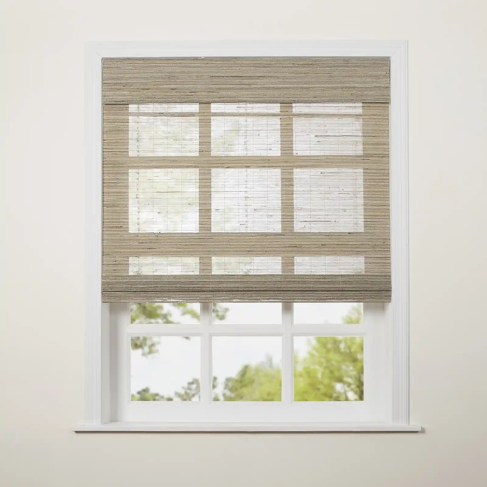 Rae Top Down Bottom Up Woven Wood Shade Cordless - Series C -TWOPAGES